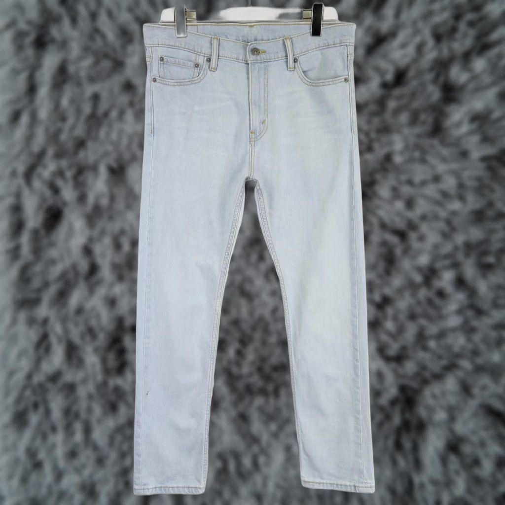 Levi's LEVI'S 510 Jeans Men W32/L30 Light Blue Denim Tapered Zip Fly Stretch Size US 32 / EU 48 - 1 Thumbnail