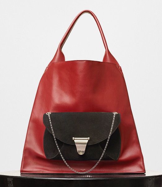 Celine Fall 2016 Celine Phoebe Philo-Era Double-Bag Leather Tote Size ONE SIZE - 2 Thumbnail