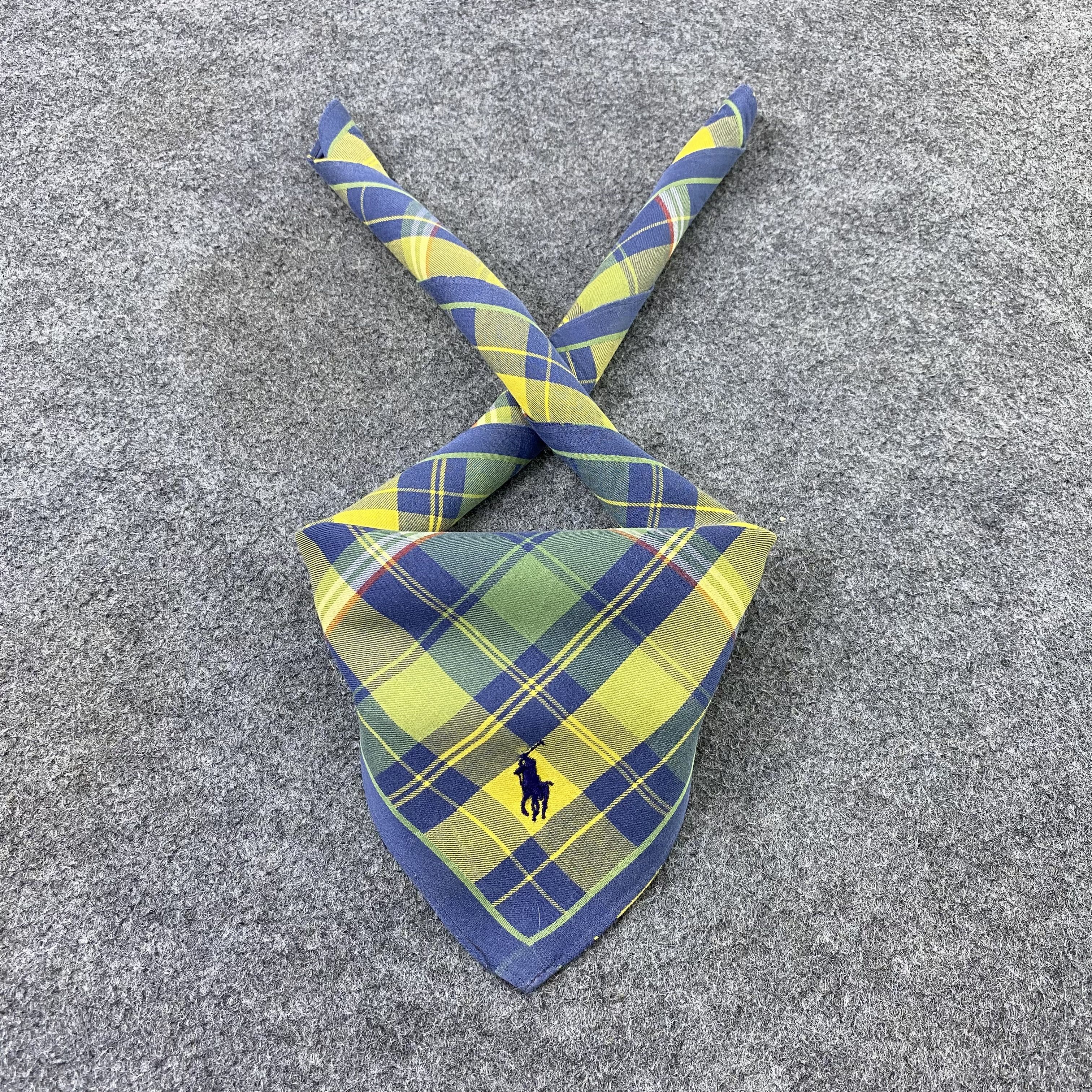 Polo Ralph Lauren Polo Ralph Lauren Handkerchief Neckerchief Bandana-B1698 Size ONE SIZE - 2 Thumbnail