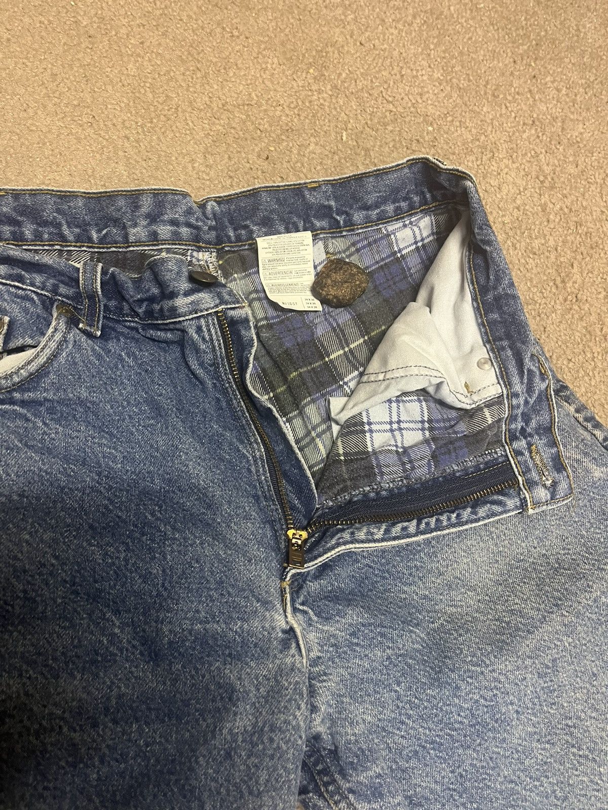 Carhartt GRAIL Vintage Carhartt Denim Jeans 34x30 Made In USA B21DST Size US 34 / EU 50 - 4 Thumbnail