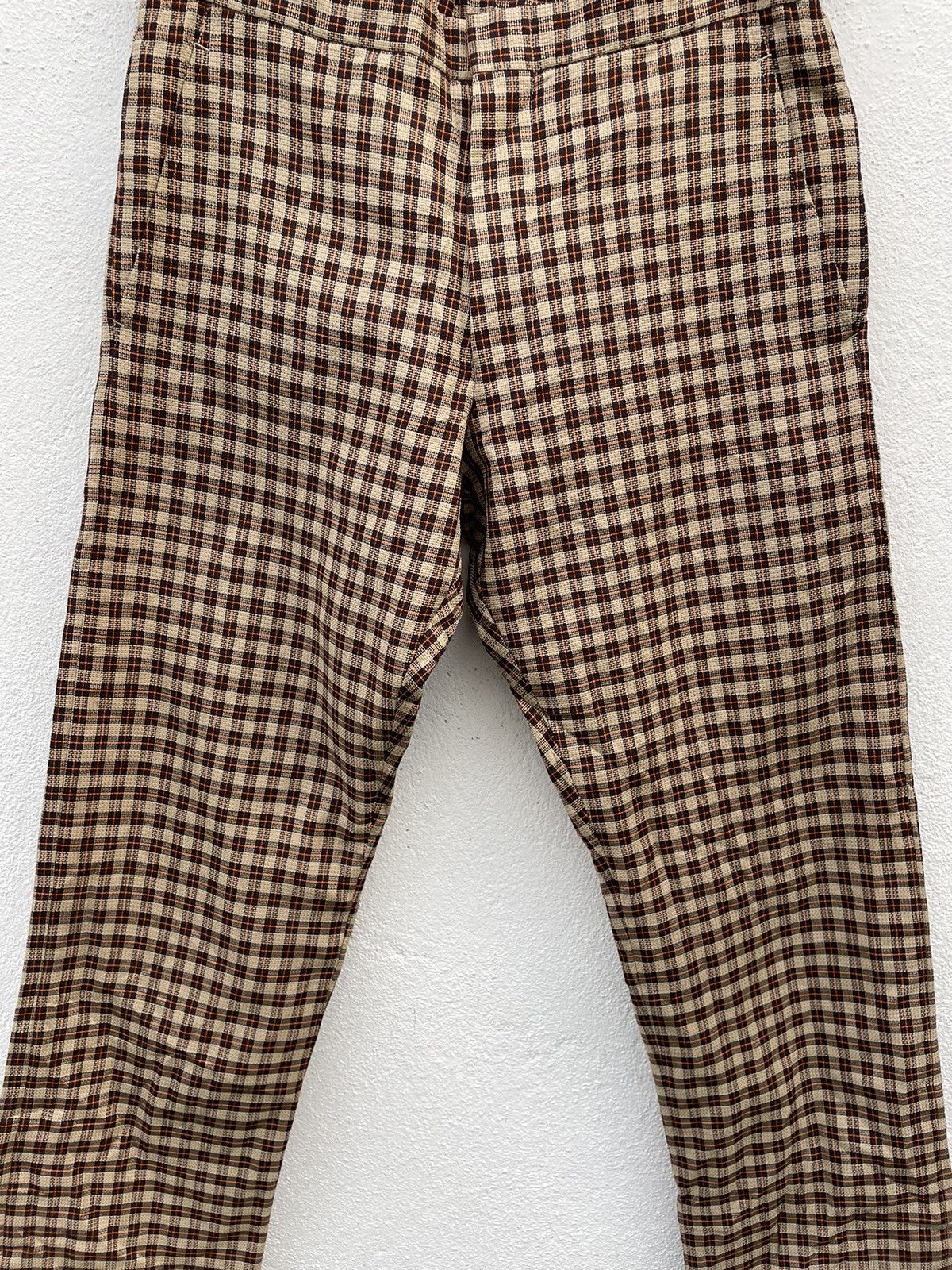 Comme des Garcons × Comme des Garcons Homme × Comme des Garcons Homme Plus Vintage Comme Des Garcons Homme Plus Checked Pants Size US 32 / EU 48 - 3 Thumbnail