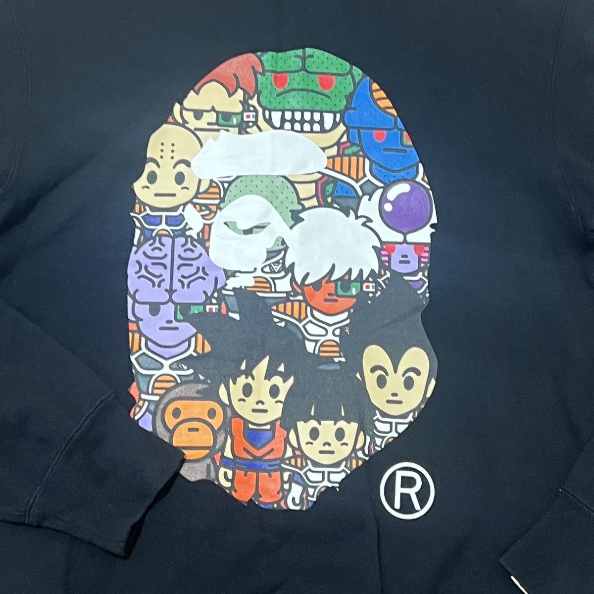Bape Bape x Dragonball Big ape Head Crewneck Size US L / EU 52-54 / 3 - 6 Thumbnail