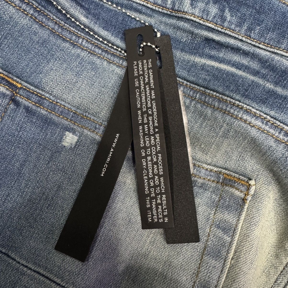 Amiri Amiri Stack Jeans Indigo Size US 38 / EU 54 - 11 Thumbnail