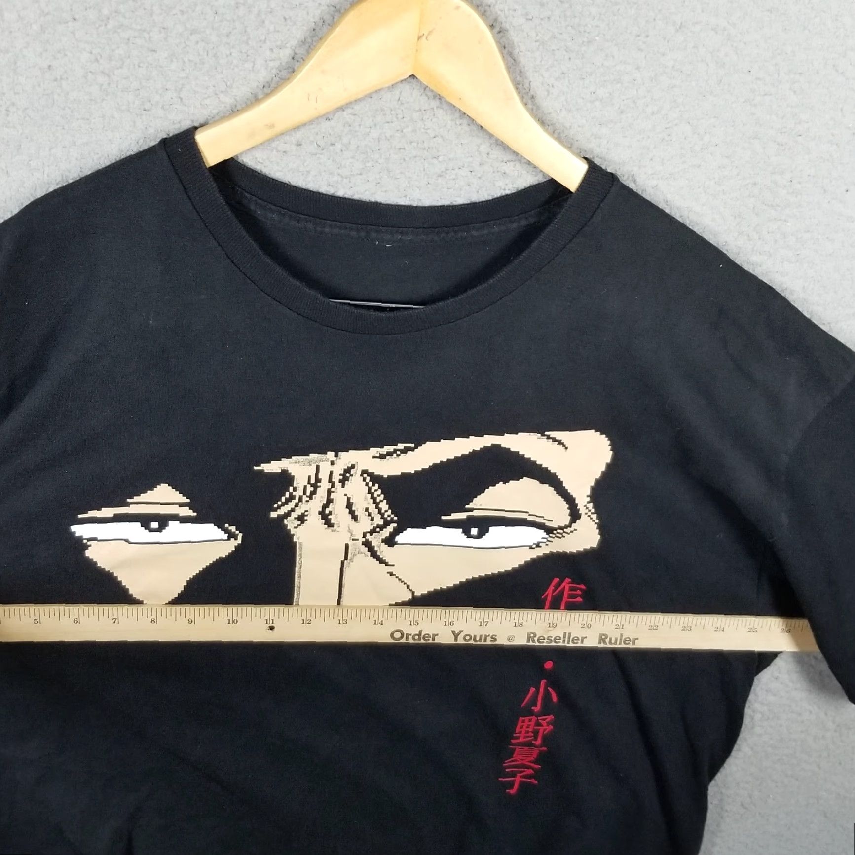 Vintage NATSUKO ONO Japanese manga Shirt Men XXL T-Shirt Black 2XL Anime Logo Mens Size US XXL / EU 58 / 5 - 7 Thumbnail