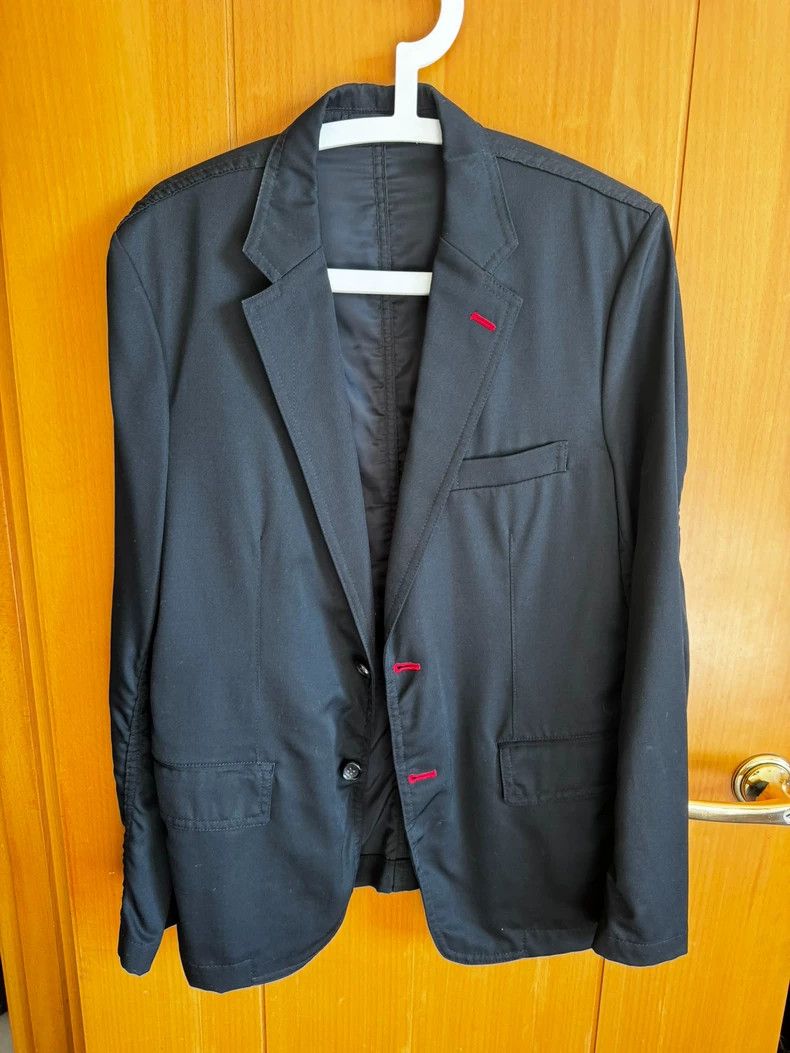 Comme Des Garcons SRed button suit jacket 2502-Nextarrow