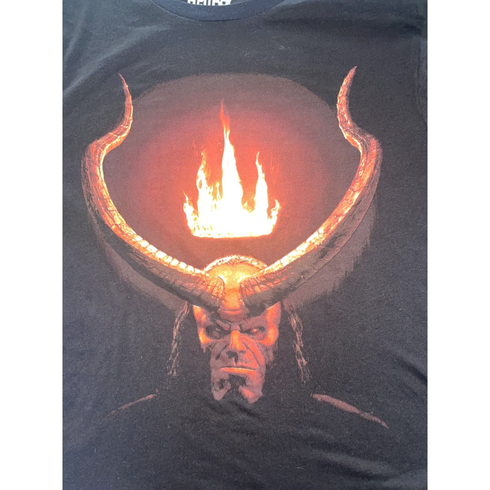 Vintage VINTAGE Hellboy Hell Boy Mens Flaming Crown Comic Book Movie Tee Shirt New Small Size US S / EU 44-46 / 1 - 2 Thumbnail