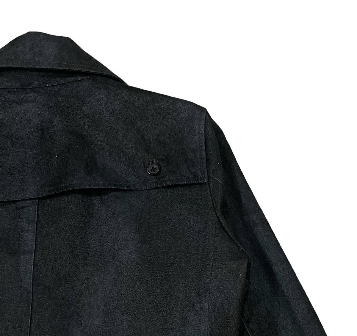 Tornado Mart Vintage Tornado Mart Japan Suede Waxed Long Jacket Size US M / EU 48-50 / 2 - 11 Thumbnail
