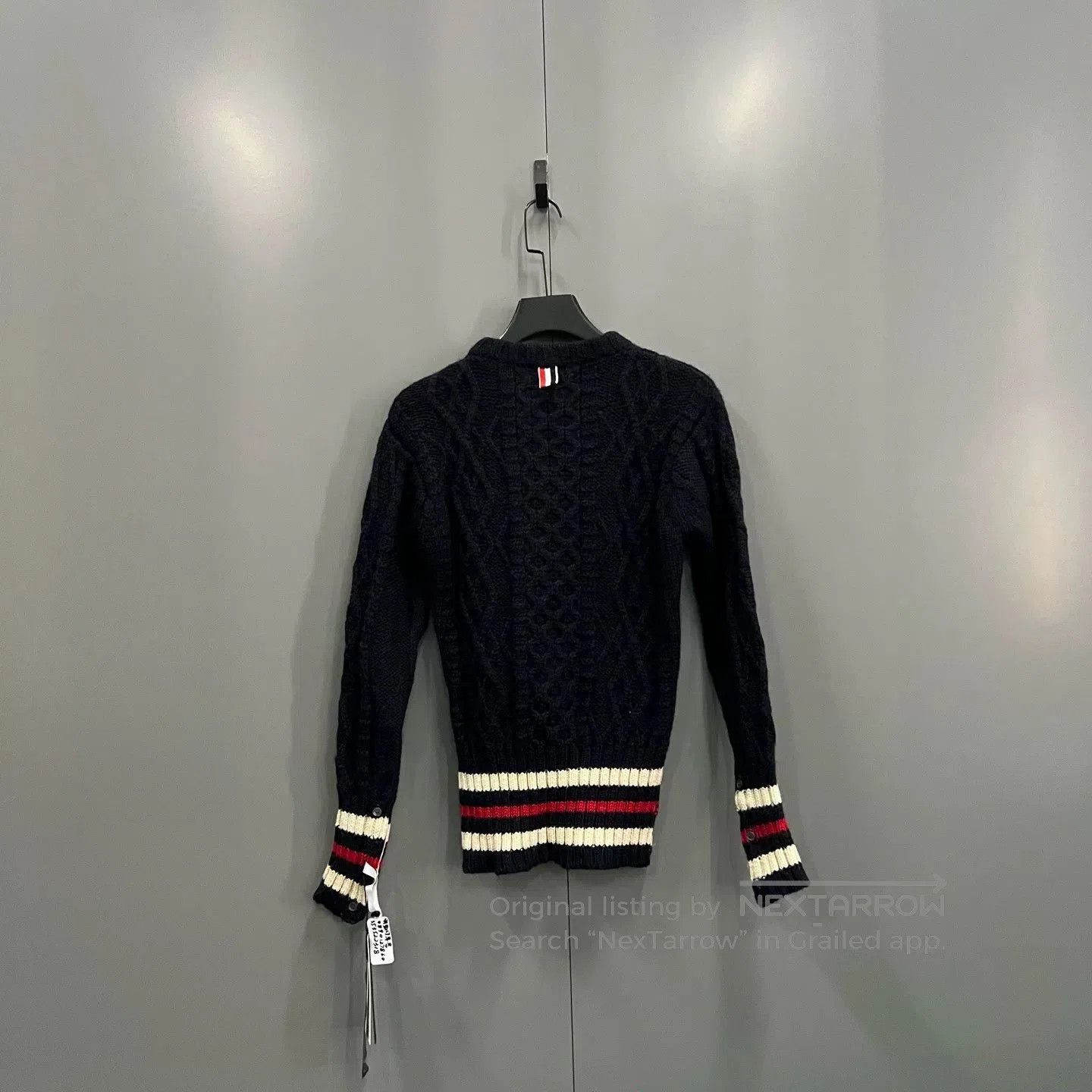 Thom Browne thom browne color-blocked knit sweater. Size US M / EU 48-50 / 2 - 3 Thumbnail