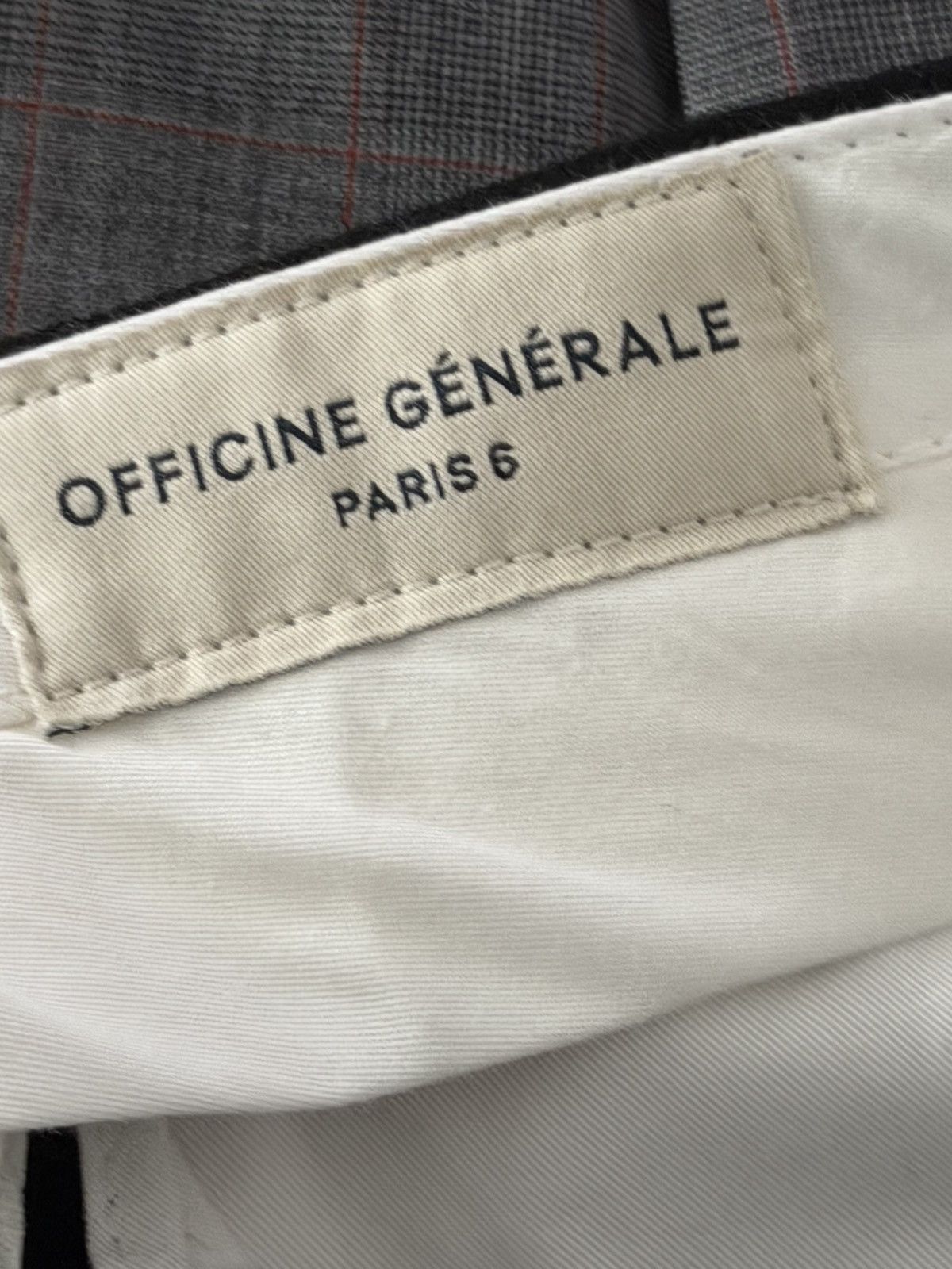 Officine Generale Officine Generale belted wool pants Size 48R - 6 Thumbnail
