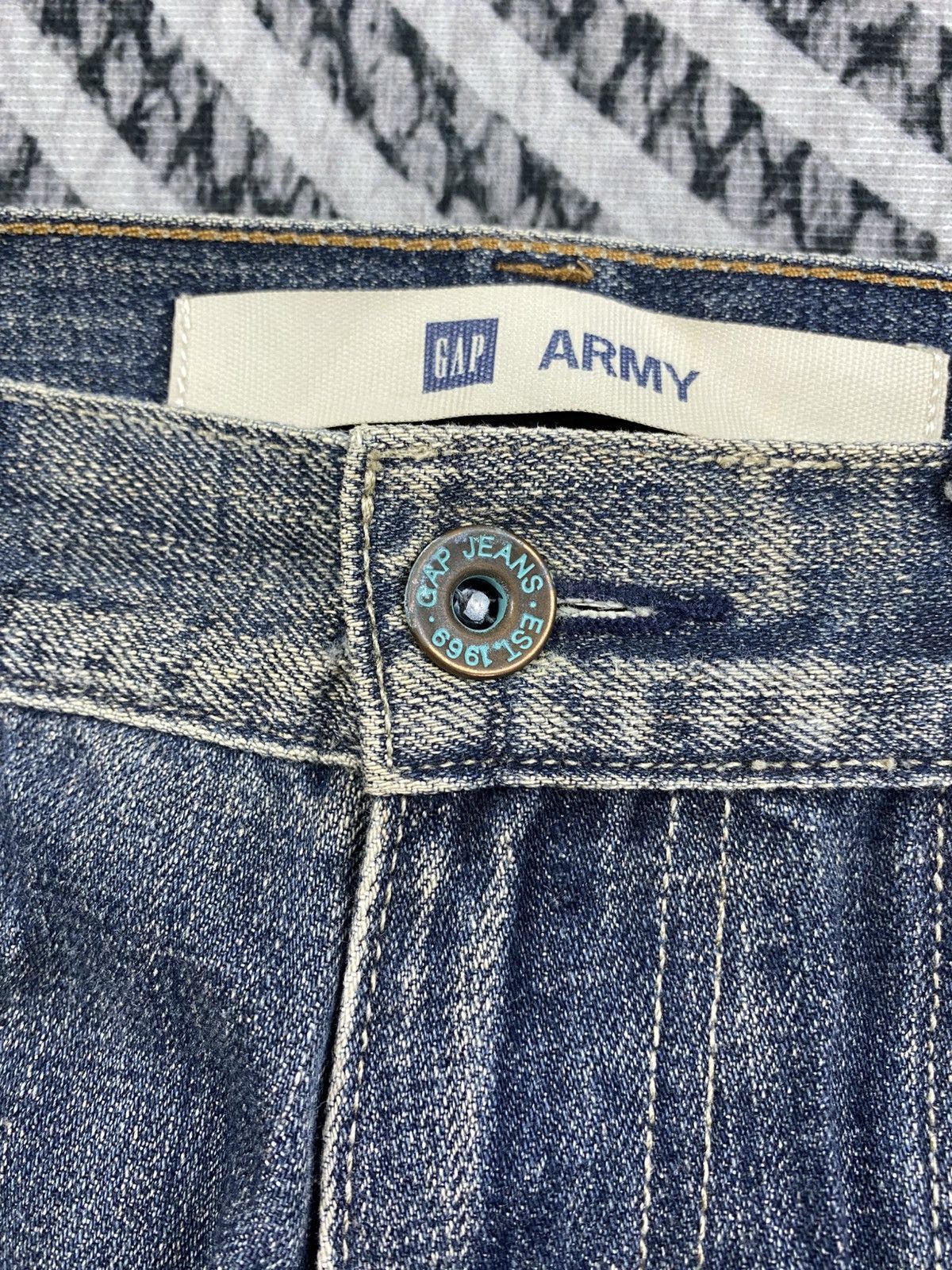 Gap Vintage Gap Bush Pants Washed Jeans Size 30" / US 8 / IT 44 - 12 Thumbnail
