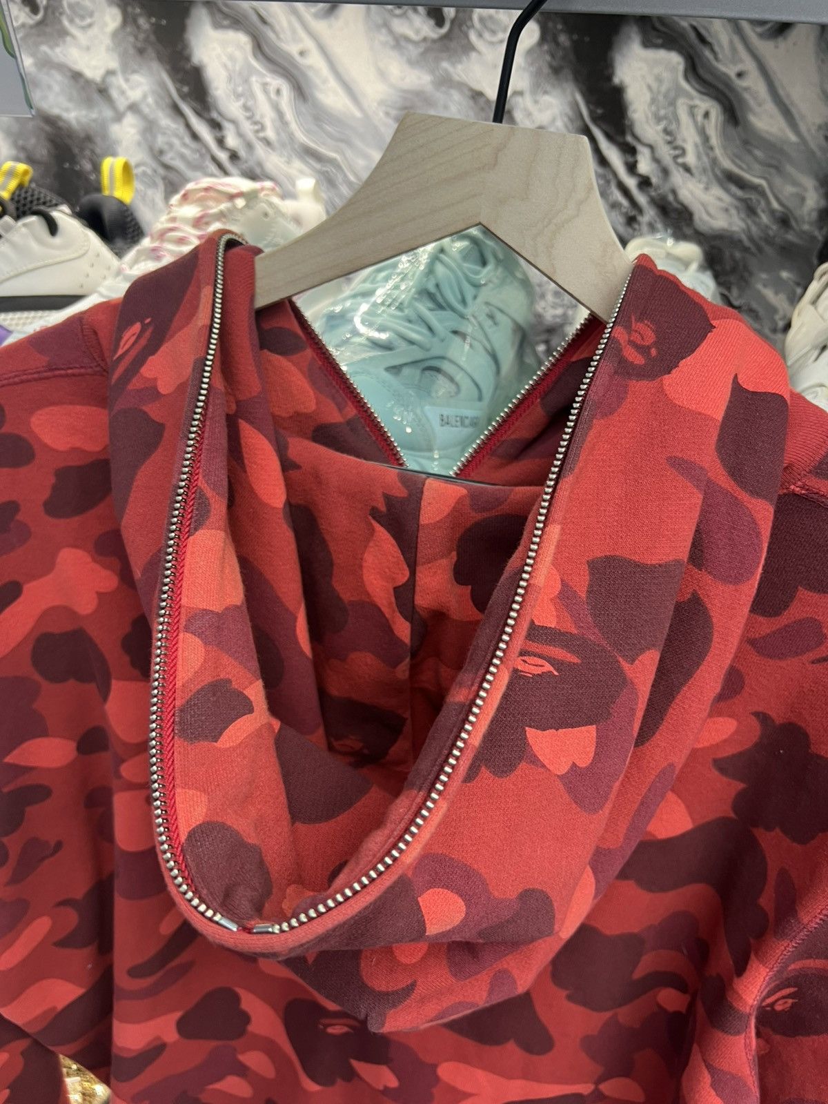 Bape Bape Swarovski Hoodie Full Zip Size US XL / EU 56 / 4 - 11 Thumbnail