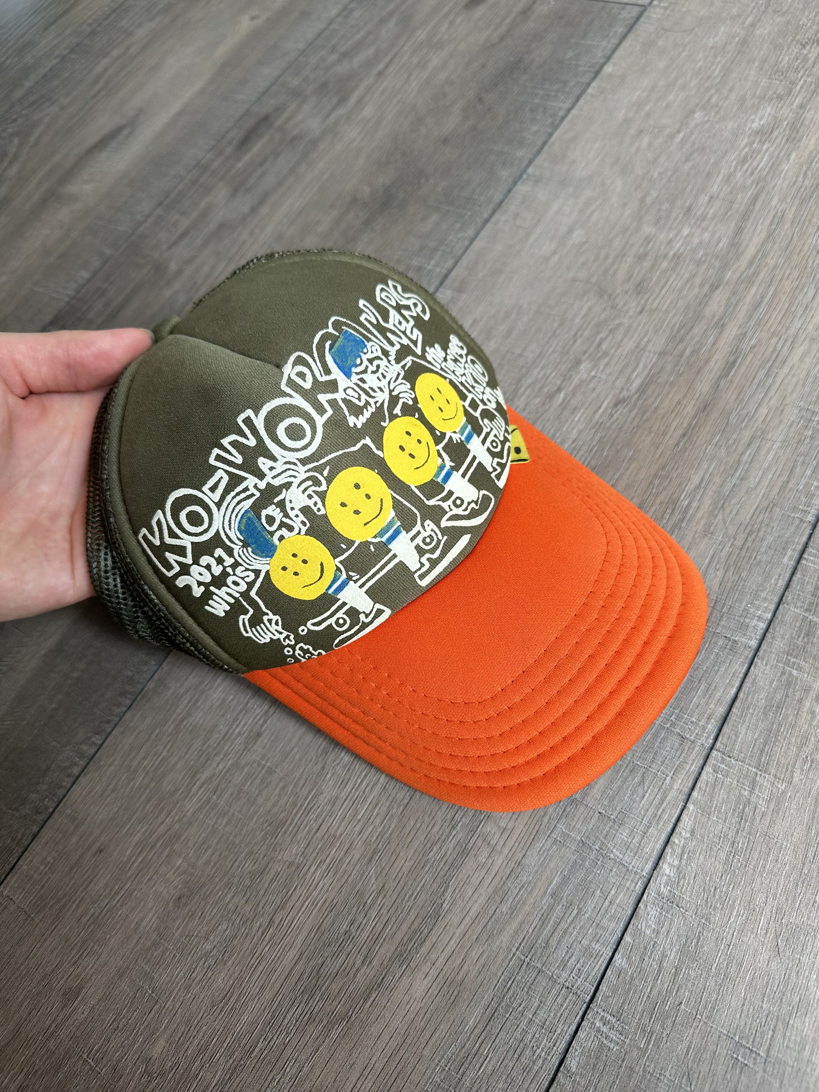 Kapital Kapital 'Ko-Workers' Trucker Hat Size ONE SIZE - 1 Thumbnail