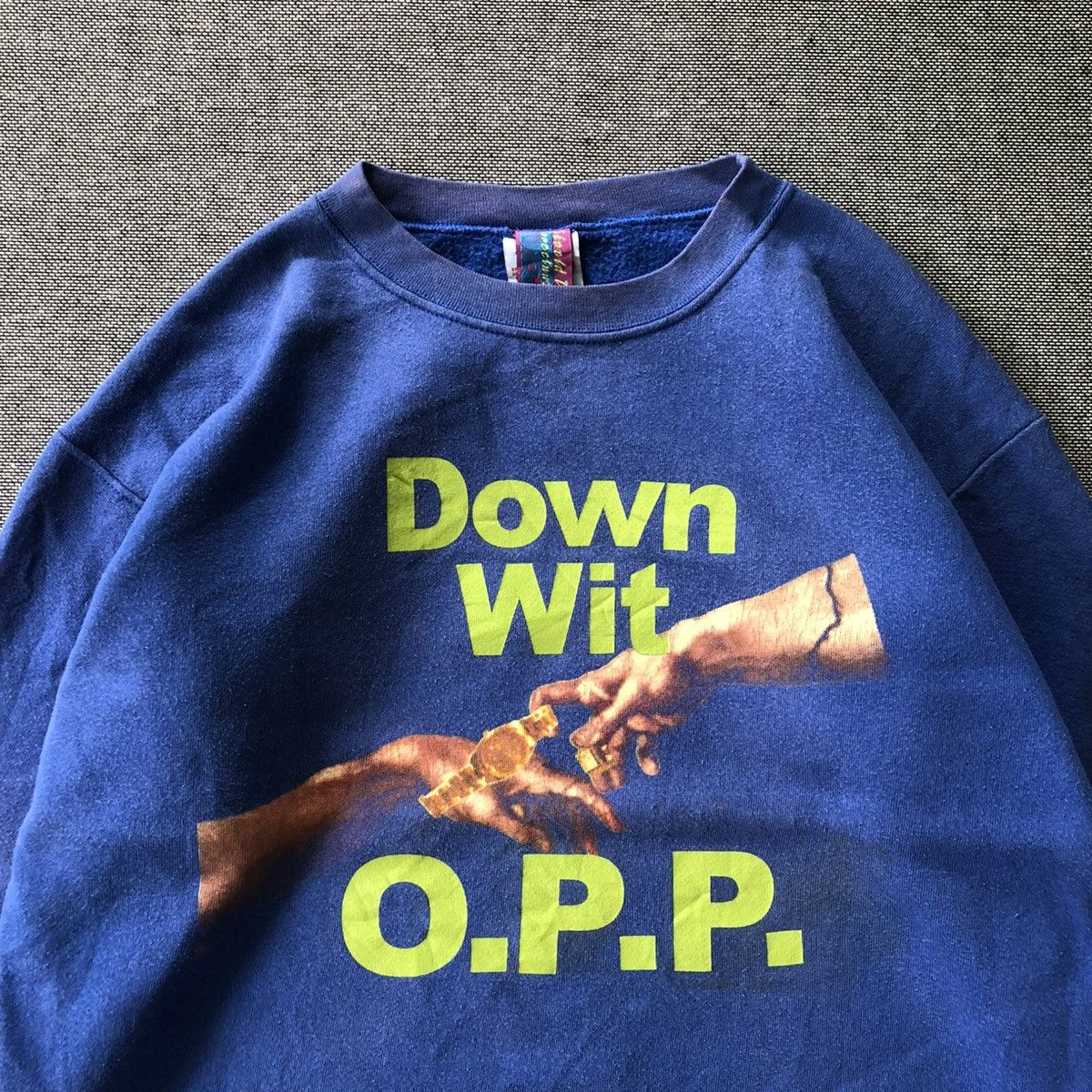 Vintage Down Wit "O.P.P" by Naughty by Nature Sweatshirt Size US M / EU 48-50 / 2 - 3 Thumbnail