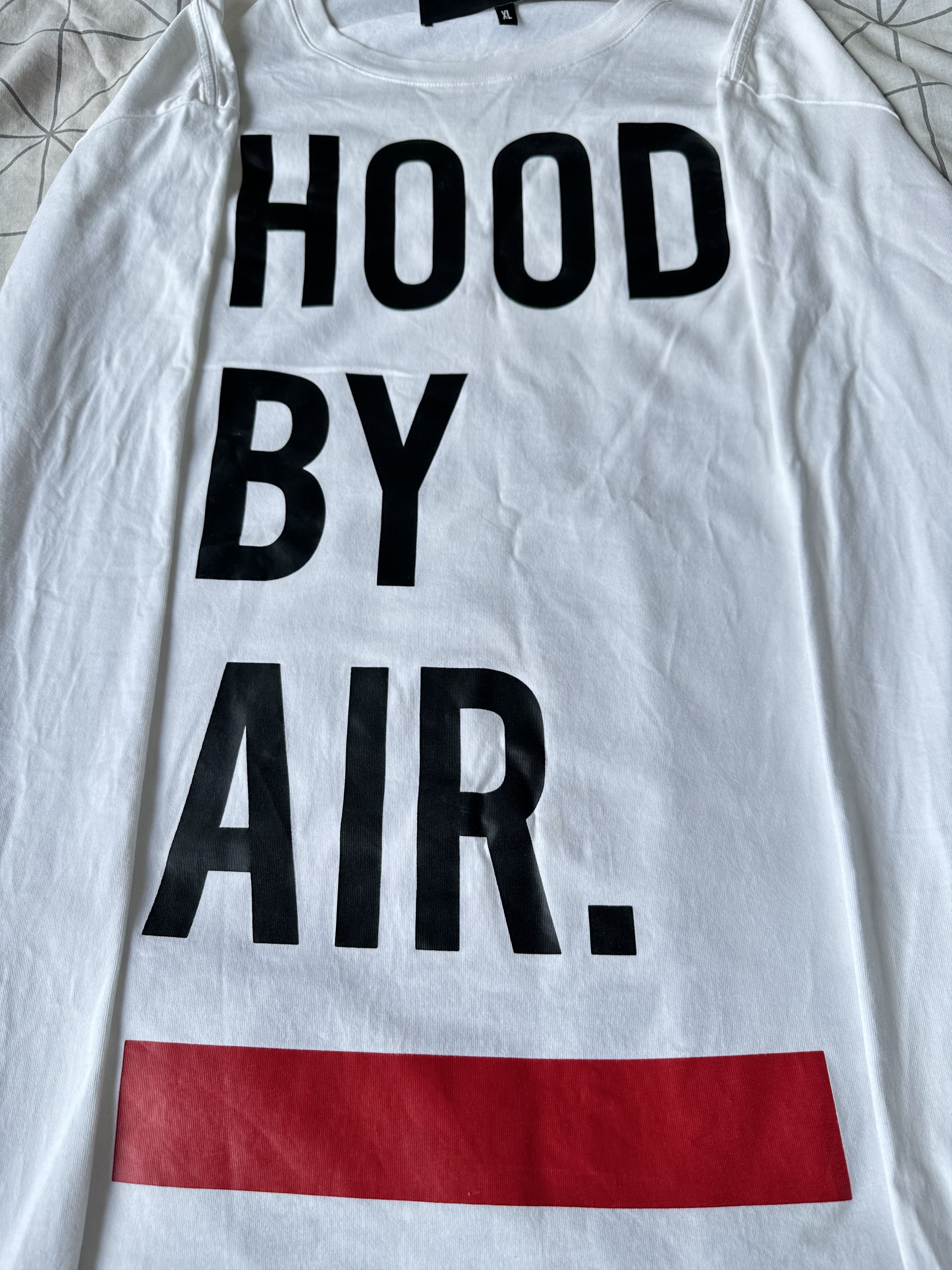Hood By Air FW15 Hood By Air Runway Striped White Longsleeve Size US XL / EU 56 / 4 - 3 Thumbnail