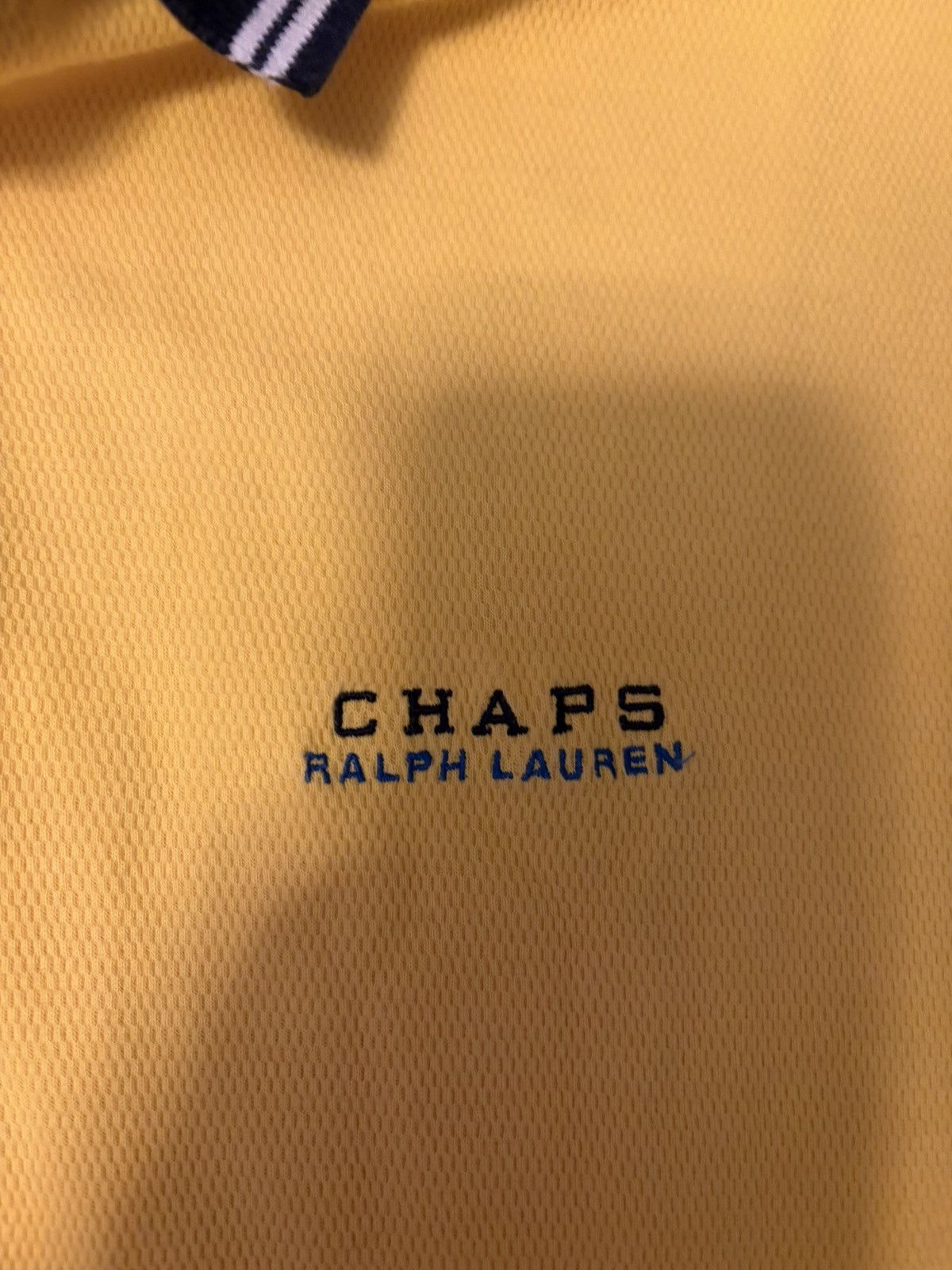 Chaps Ralph Lauren Yellow Chaps Ralph Lauren Polo Shirt Size US L / EU 52-54 / 3 - 4 Thumbnail