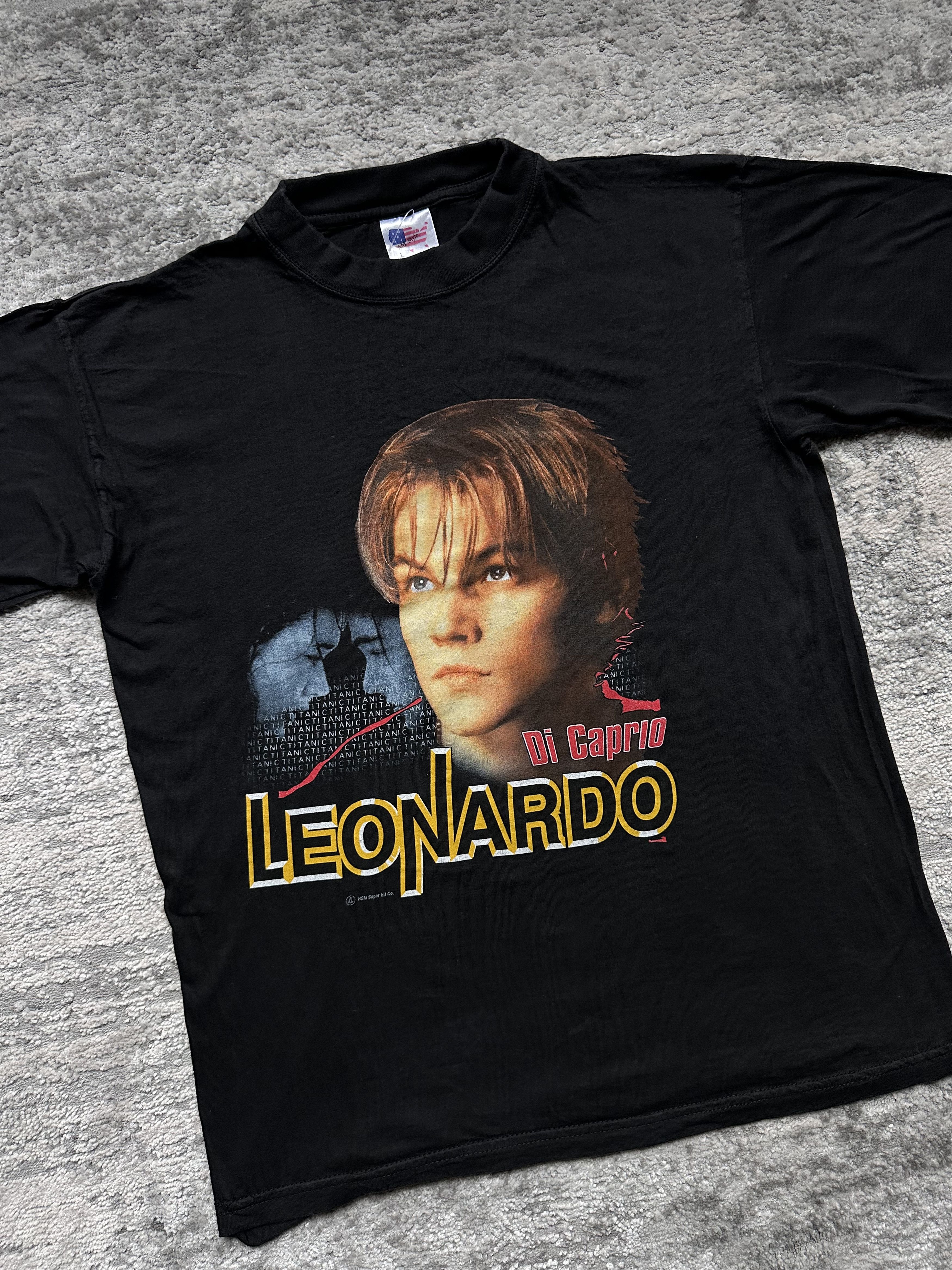 Vintage Leonardo Di Caprio vintage t shirt Size US L / EU 52-54 / 3 - 2 Thumbnail
