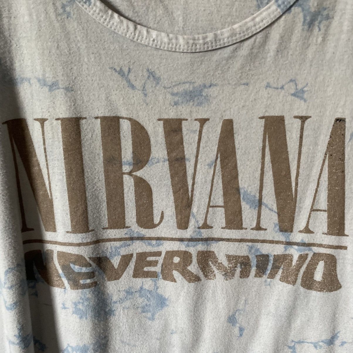 Band Tees Vintage Nirvana Nevermind Curt Kobain Rock band sleeveles Size US L / EU 52-54 / 3 - 3 Thumbnail
