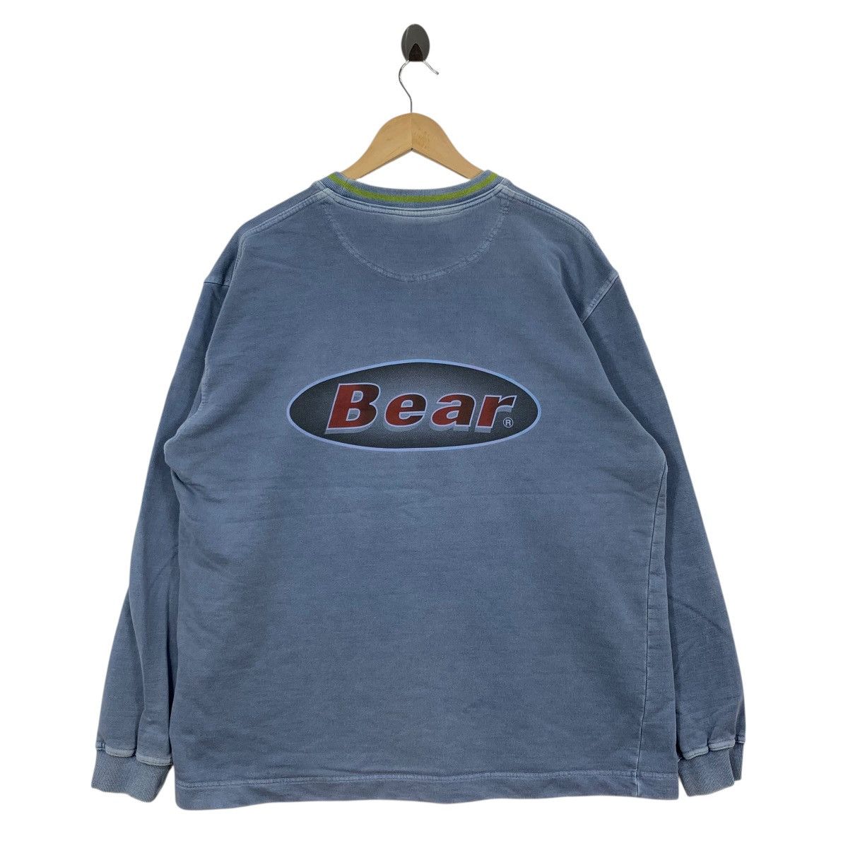 Vintage Vintage 90s BEAR USA Surf Surfboard Back Hit Tshirt Size US L / EU 52-54 / 3 - 1 Thumbnail