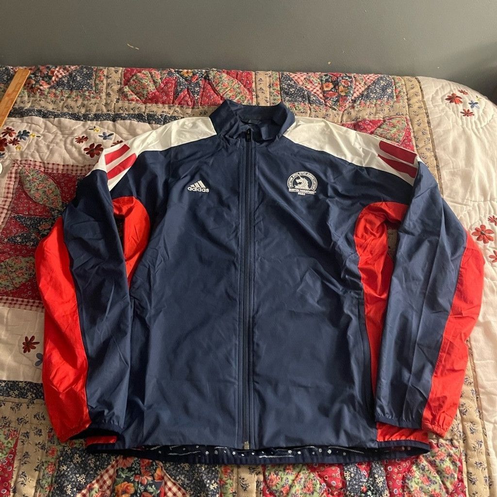 Adidas Adidas Men's Navy and Red Jacket size M Size US M / EU 48-50 / 2 - 1 Thumbnail