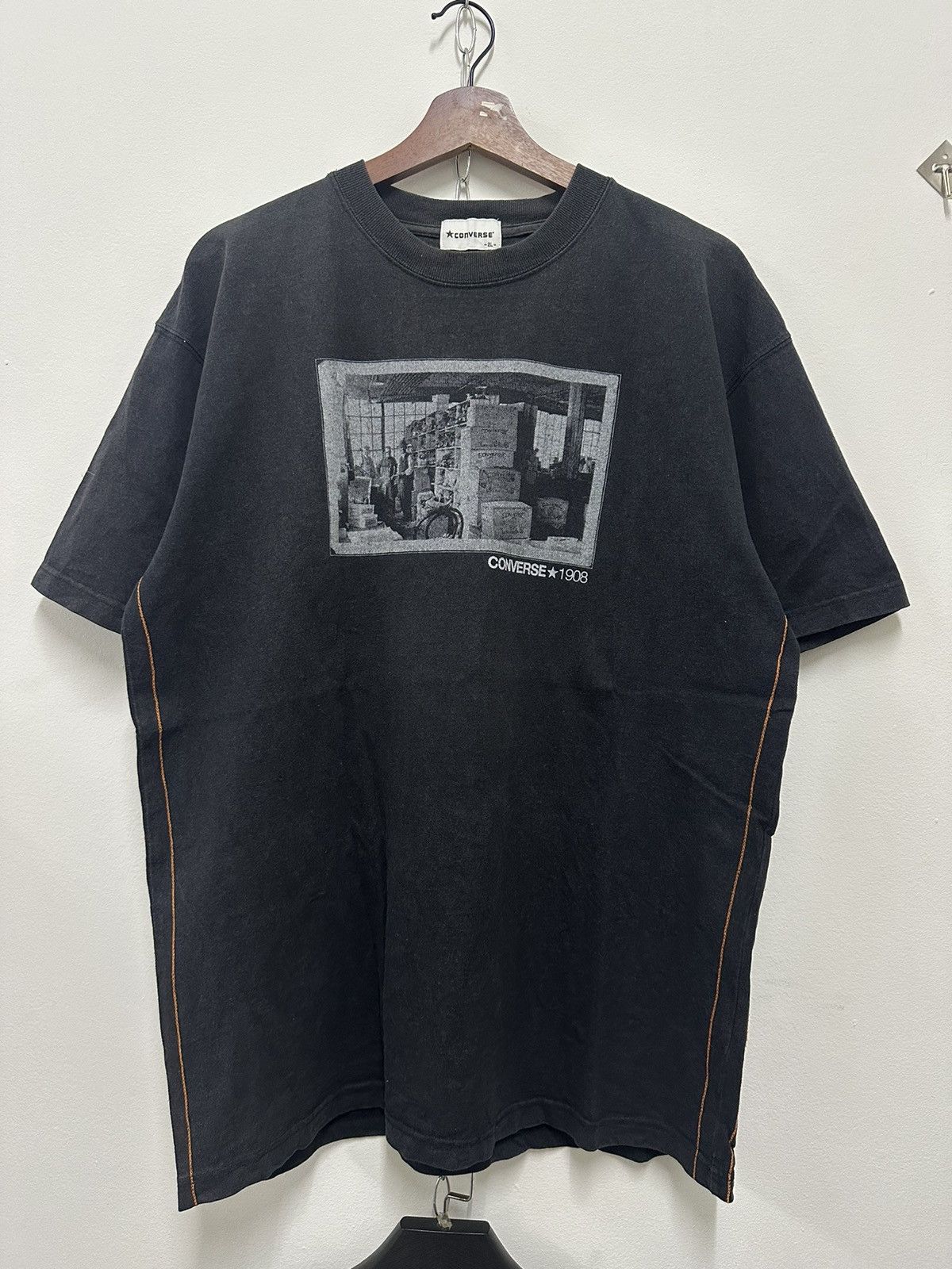 Converse × Vintage Vintage Converse Photo Tee Size US XL / EU 56 / 4 - 1 Thumbnail