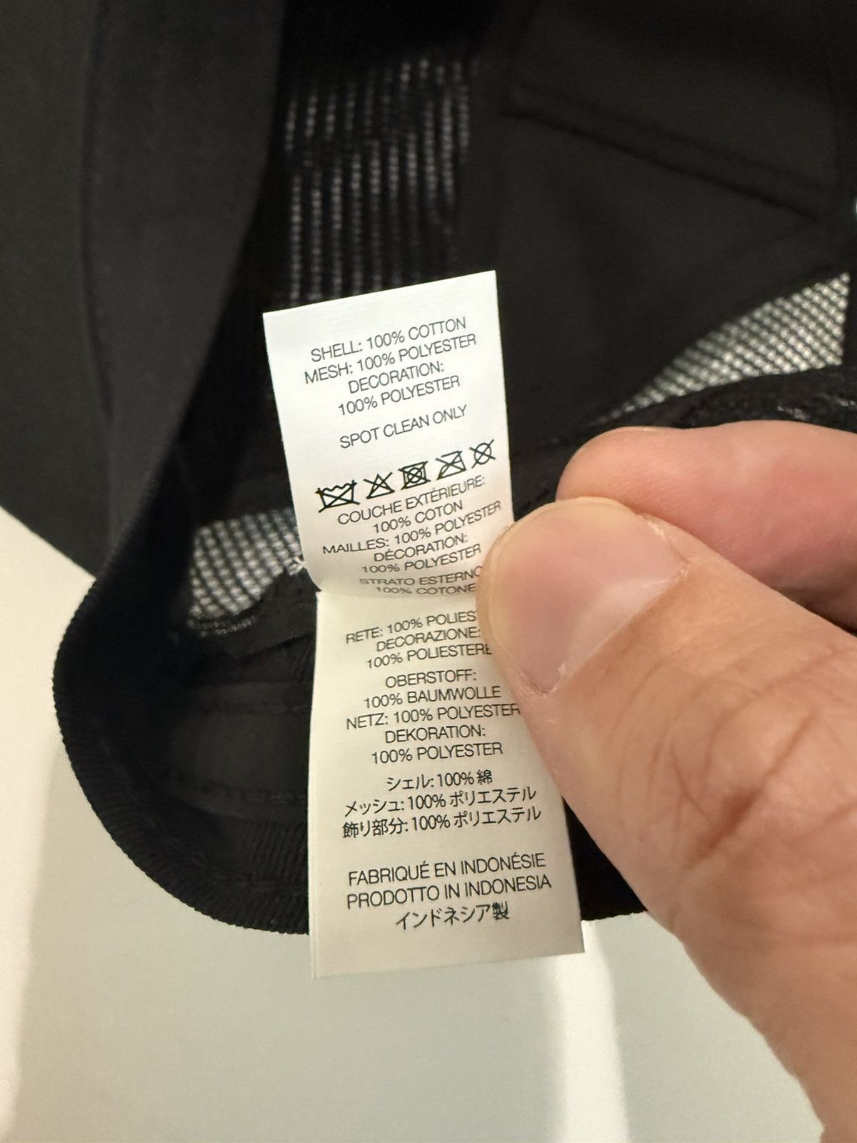 Supreme Supreme Western Embroidered Mesh Back 5-Panel Black Size ONE SIZE - 6 Thumbnail