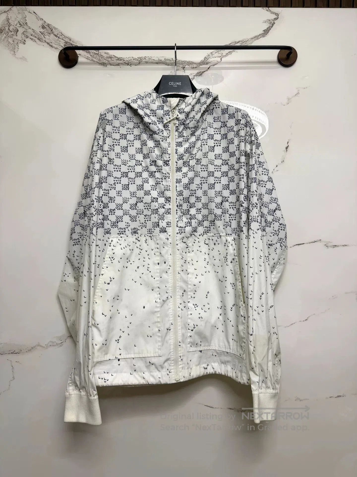 Louis Vuitton louis vuitton checkered logo windbreaker jacket. Size US L / EU 52-54 / 3 - 1 Thumbnail