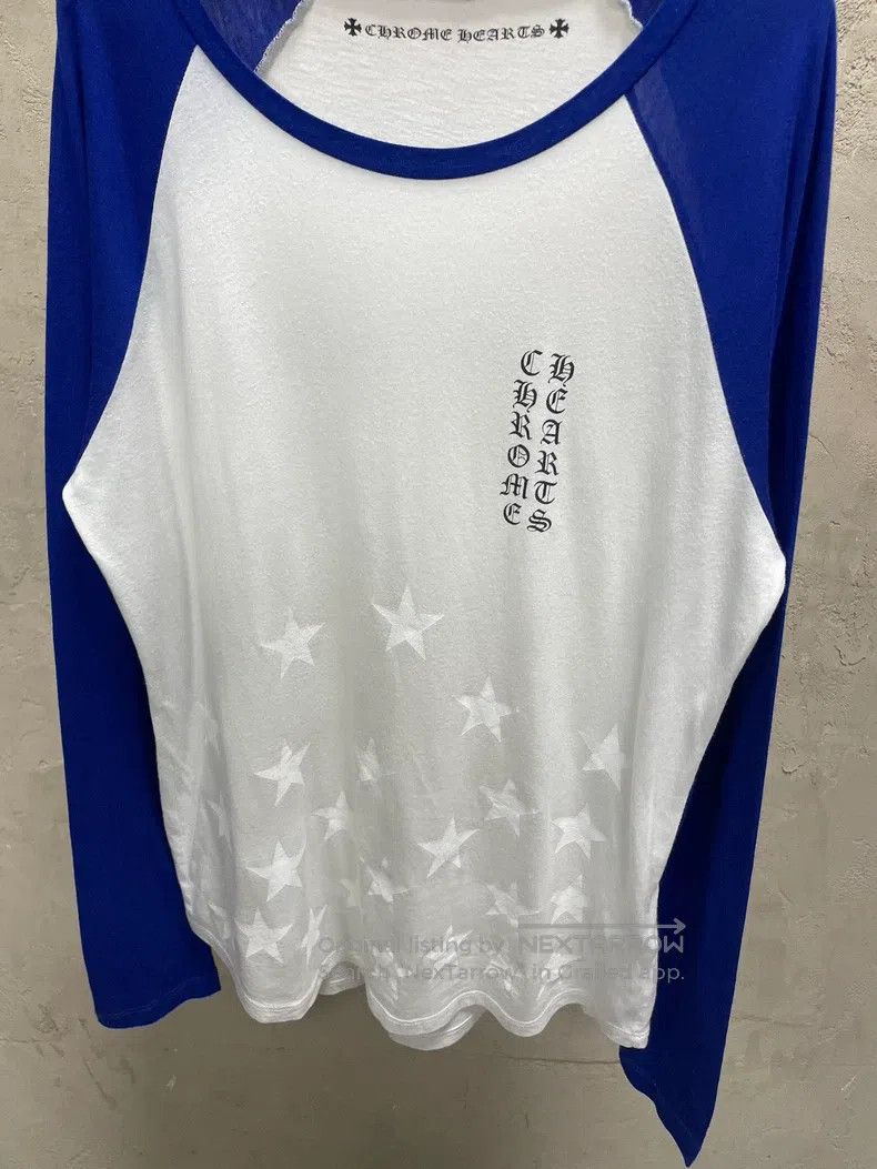 Chrome Hearts CHROME HEARTS Size L Blue and white mosaic Sanskrit scroll Size US L / EU 52-54 / 3 - 4 Thumbnail