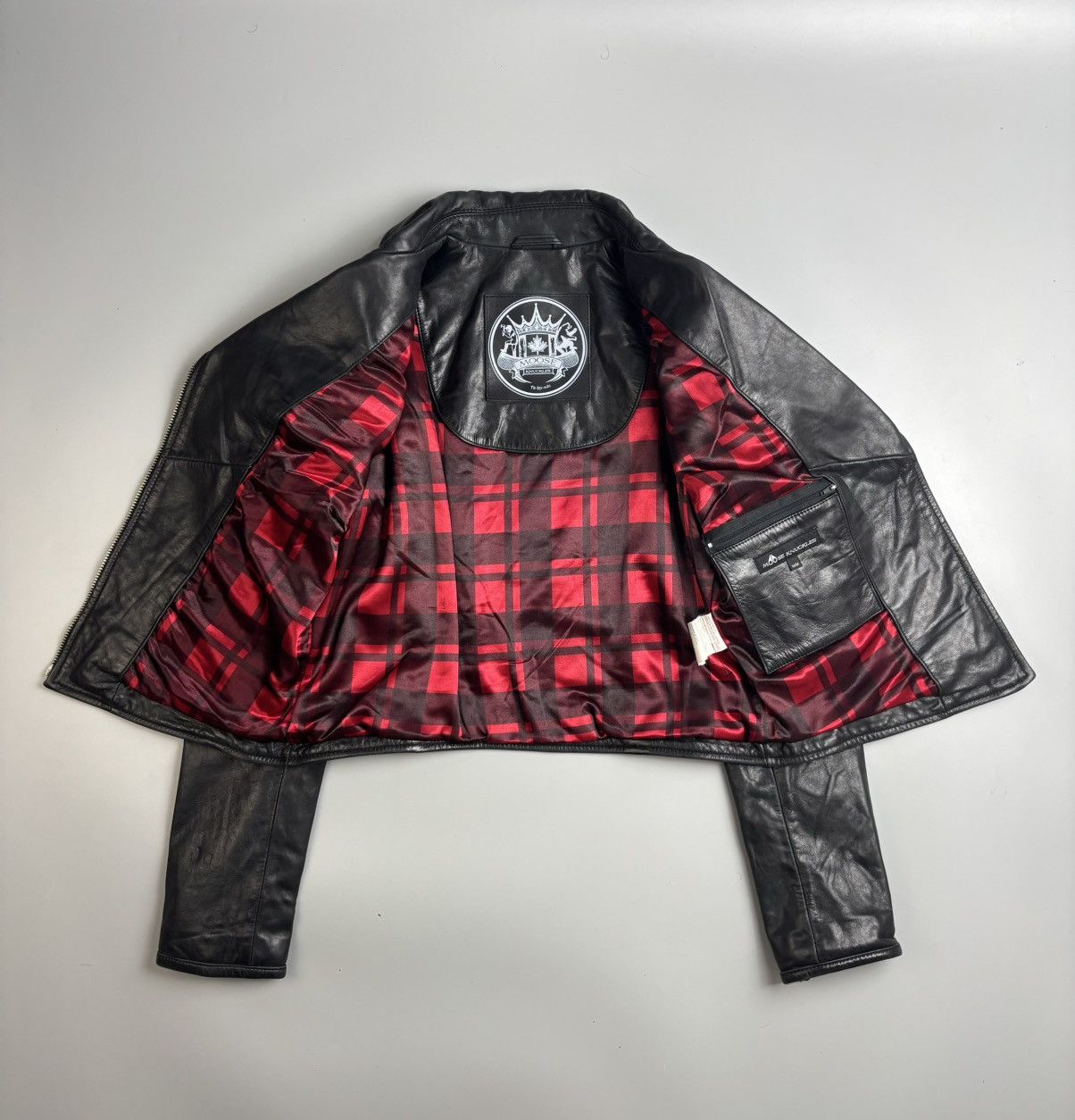 Moose Knuckles Leather Jacket