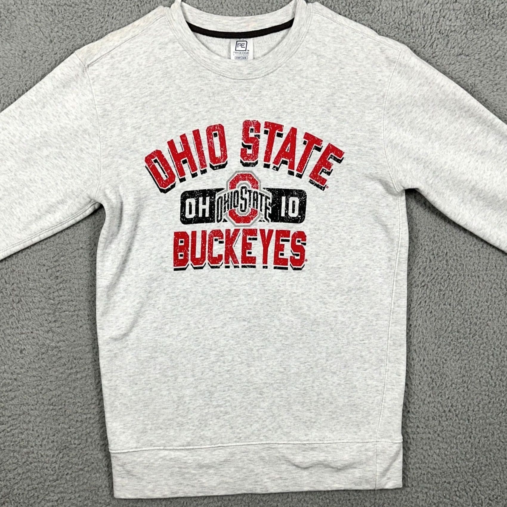 Vintage Ohio State Buckeyes Sweatshirt Crewneck Men Small Gray Graphic Pullover Pro Edge Size US S / EU 44-46 / 1 - 3 Thumbnail