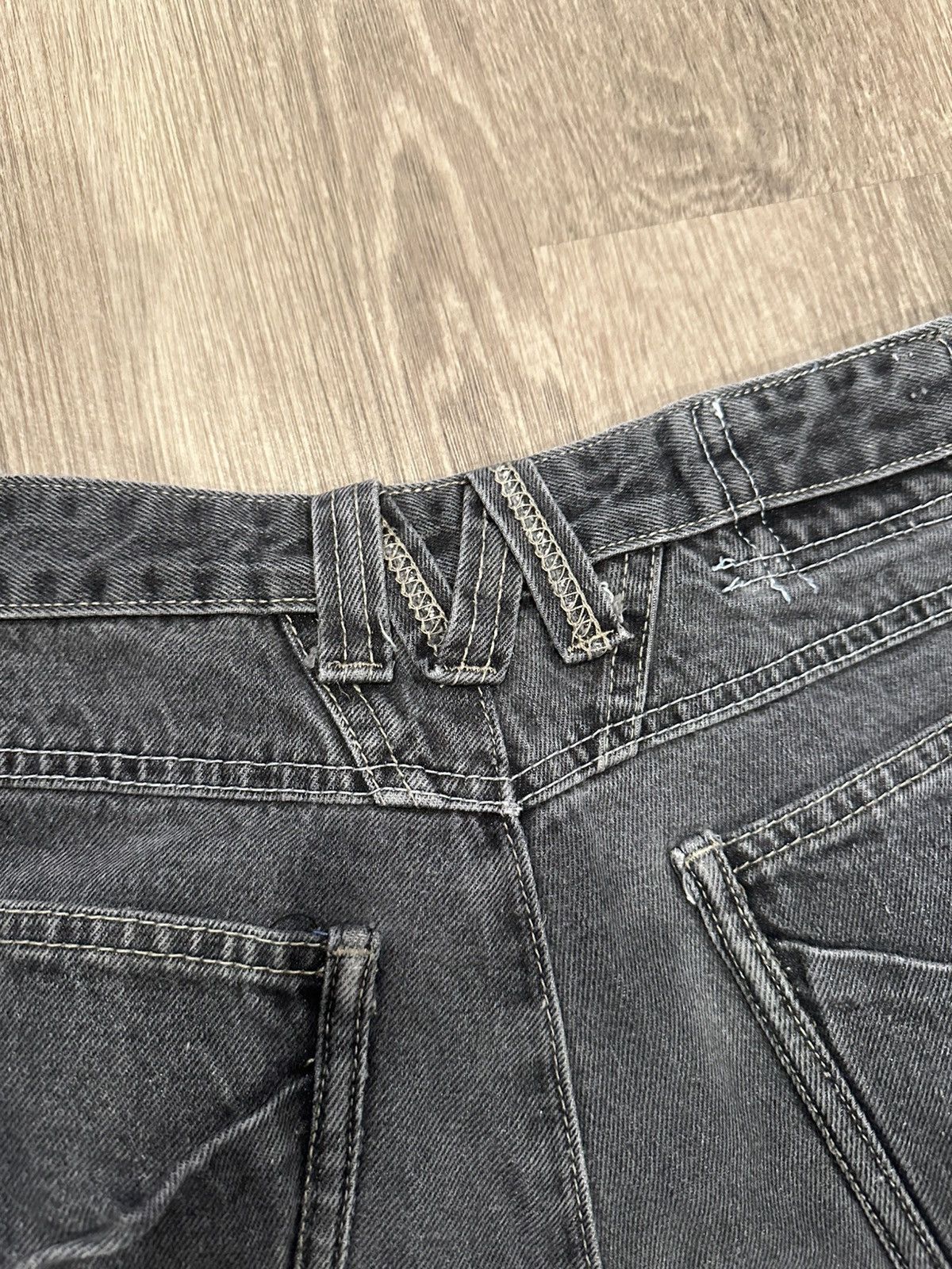 Marithe + Francois Girbaud Marithé + François Girbaud Shuttle Cargo Denim Jeans Size 32 Size US 32 / EU 48 - 5 Thumbnail