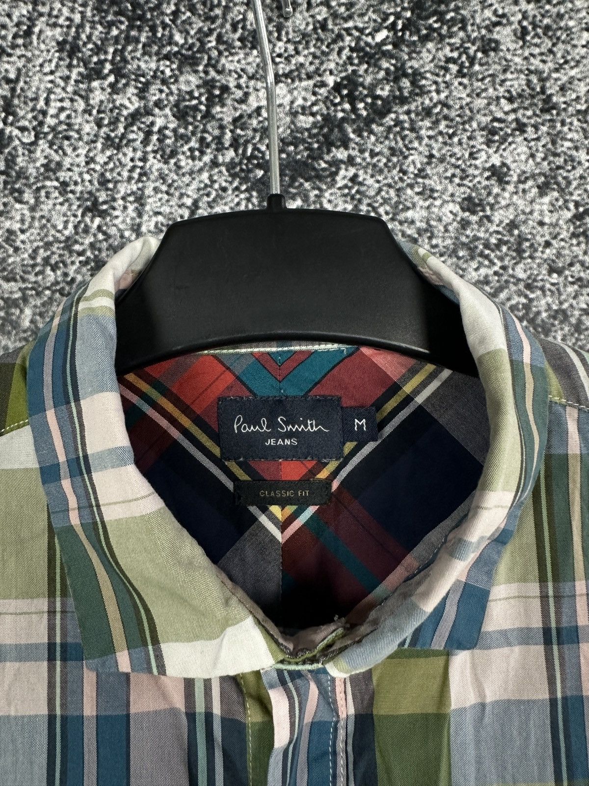 Paul Smith Men’s Paul Smith Jeans Short Sleeve Shirt Button Up Size M Size US M / EU 48-50 / 2 - 7 Thumbnail