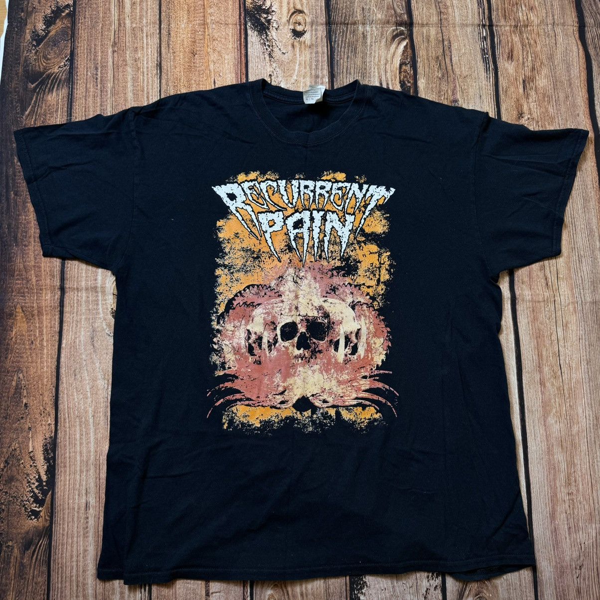 Anime × Band Tees × Vintage Vintage t-shirt Recurrent Pain rare hard rock punk metal Size US XL / EU 56 / 4 - 1 Thumbnail
