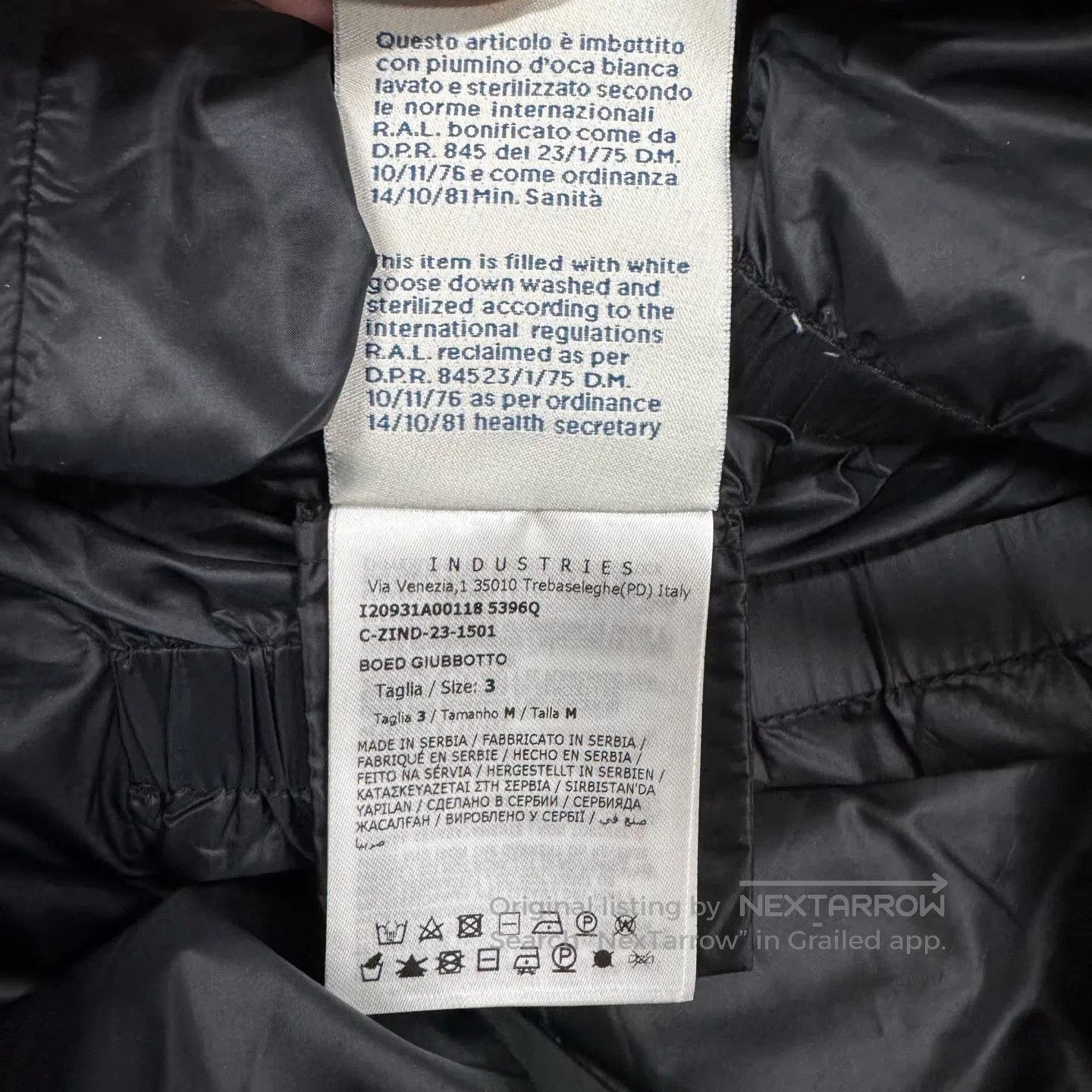 Moncler Moncler Boed "Little Waist" Down Jacket| Size US M / EU 48-50 / 2 - 8 Thumbnail