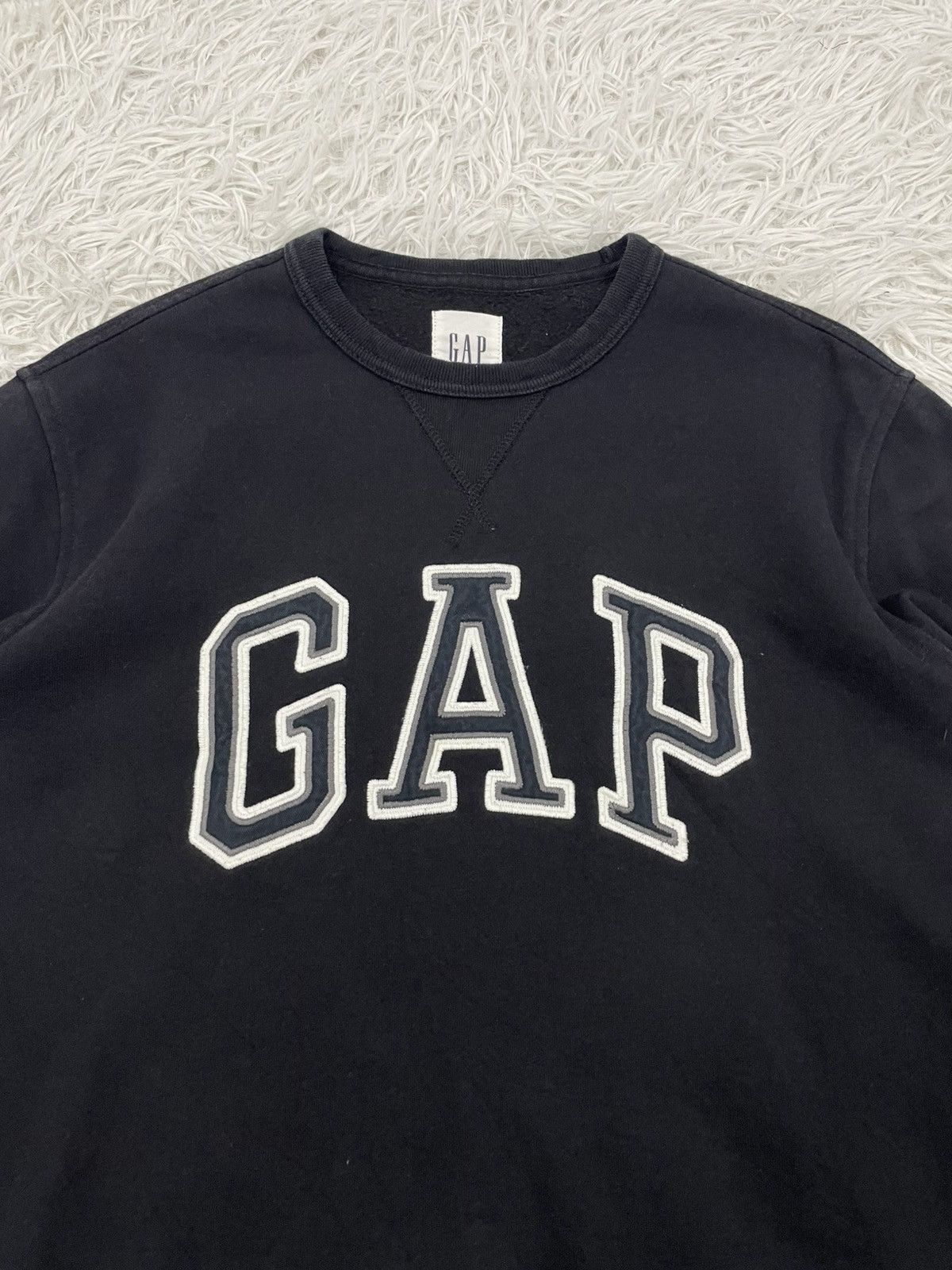 Gap Gap Arch Crew True Black Sweatshirt Size US M / EU 48-50 / 2 - 3 Thumbnail