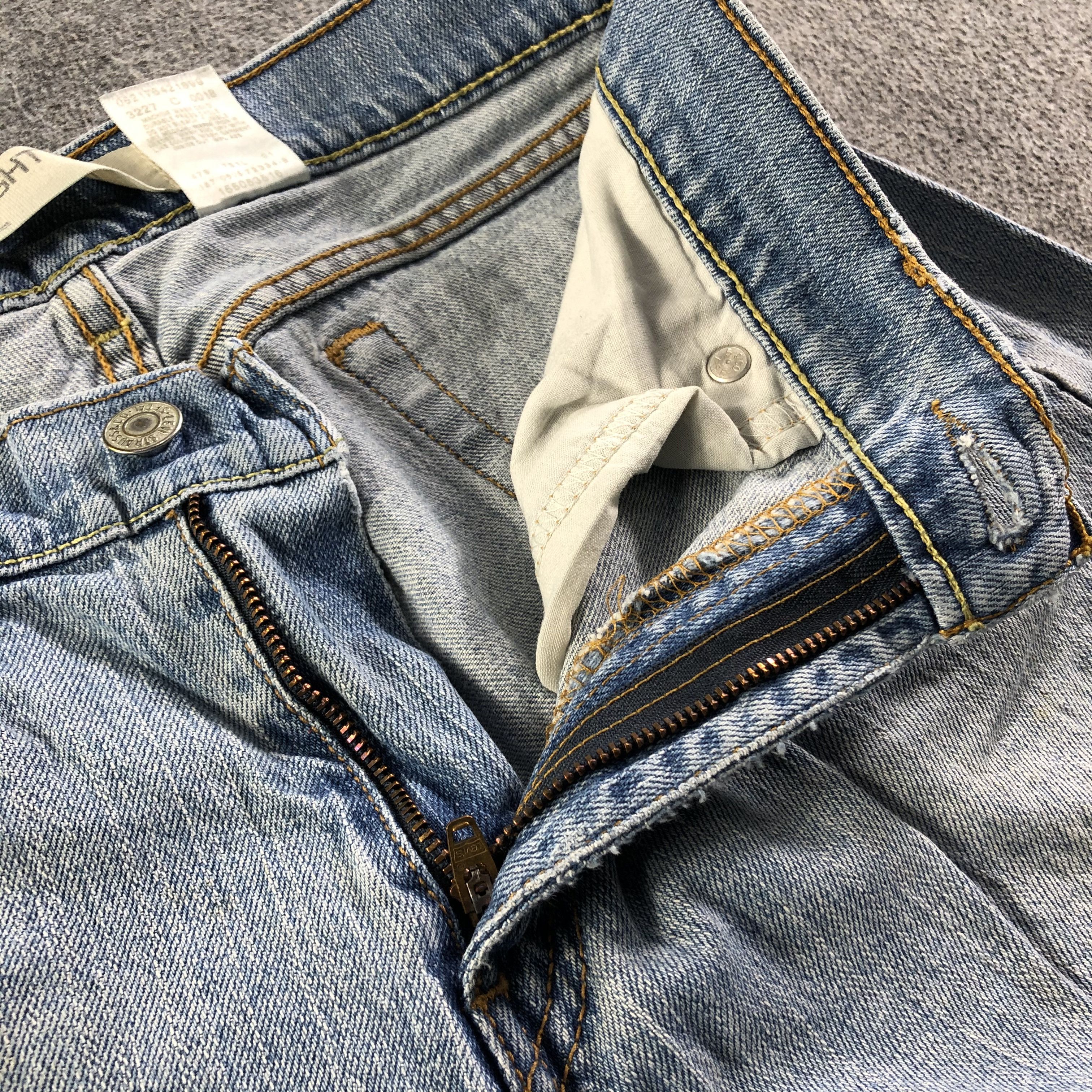 Levi's Vintage Blue Wash Levis 505 Jeans-J3411 Size 31" - 9 Thumbnail