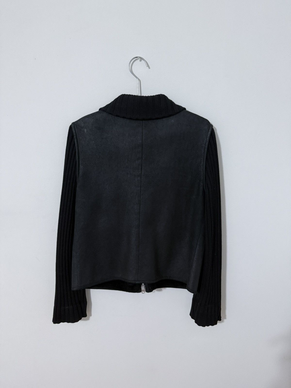 Jil Sander Jil Sander Shearling Zip-Up Knit Sweater Size L / US 10 / IT 46 - 3 Thumbnail