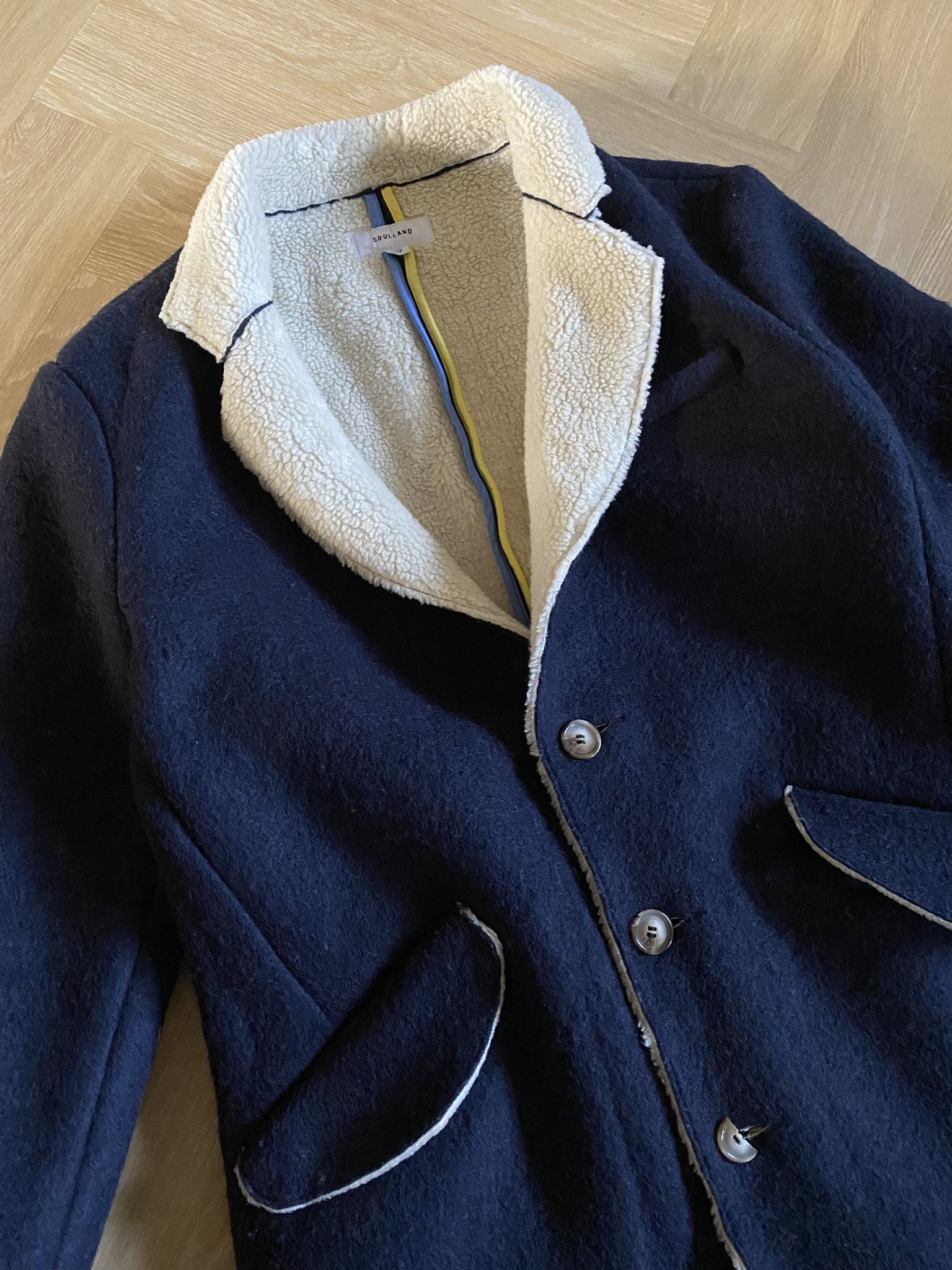 Undercover 48/M - Sherpa Wool Coat Size US M / EU 48-50 / 2 - 5 Thumbnail