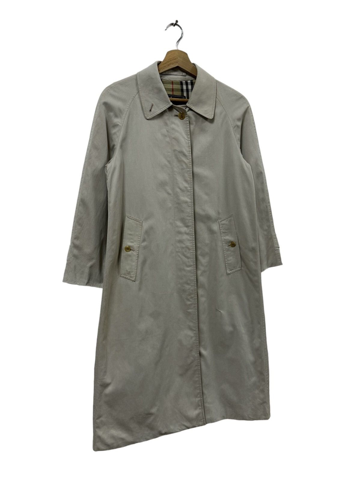 Vtg🔥Burberrys Prorsum Trench coat Novacheck Made in England
