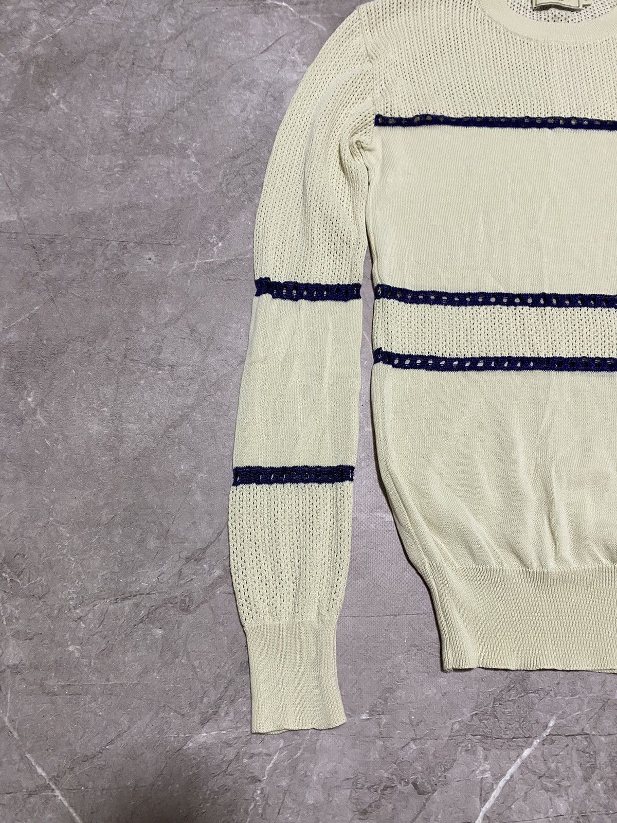 Maison Kitsune Rare Maison Kitsune Viscose White Sweatshirt Made in Italy Size L / US 10 / IT 46 - 6 Thumbnail