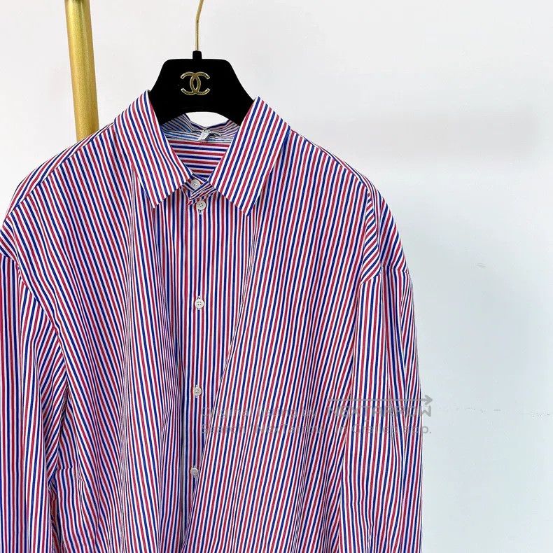 Loewe Loewe Striped shirt Size XXS / US 00 / IT 34 - 4 Thumbnail