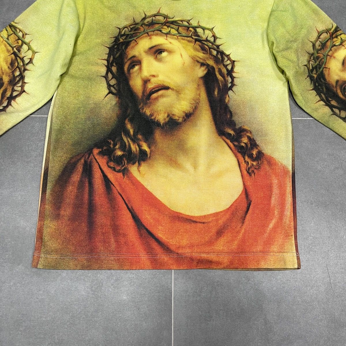 Other Jesus Christ All Over Print Long Sleeve Shirt Size S Size US S / EU 44-46 / 1 - 6 Thumbnail