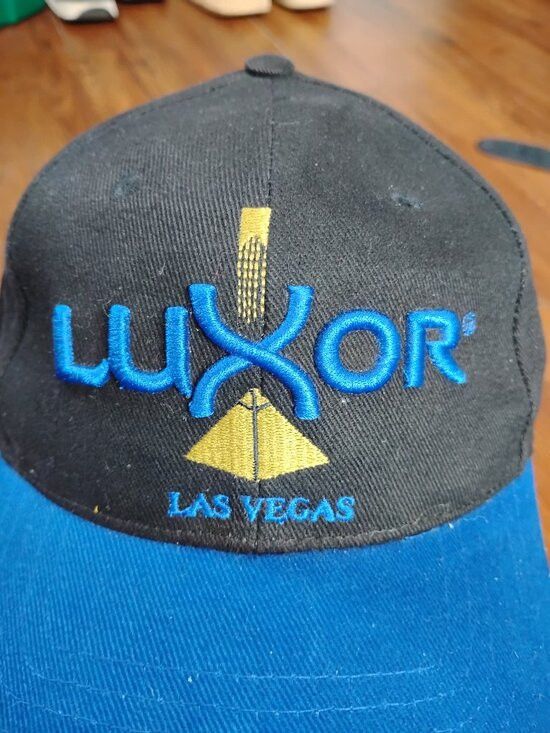 Other DS Vintage Luxor Las Vegas Casino Two Tone Snap Hat Cp Size ONE SIZE - 2 Thumbnail