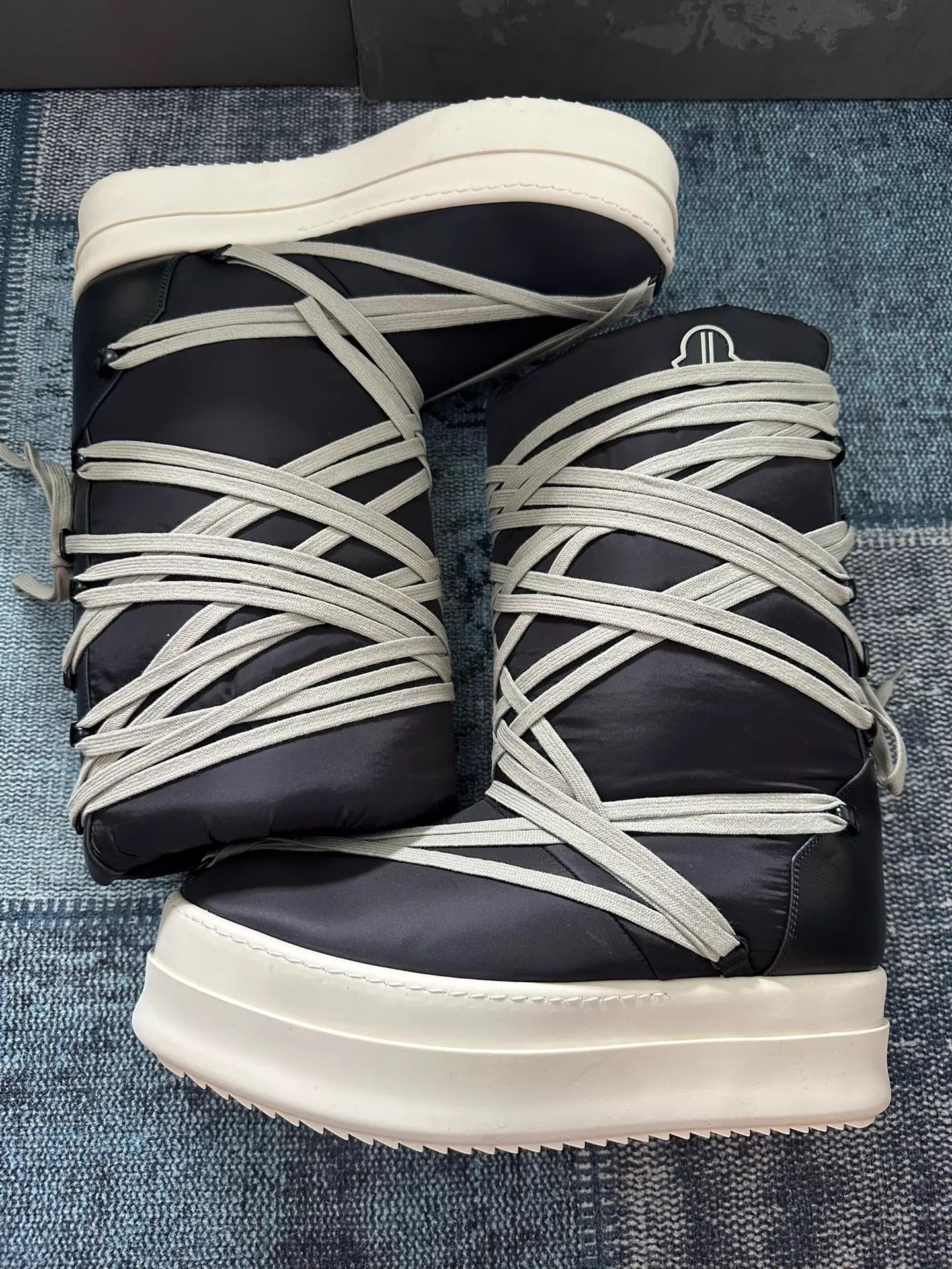 Rick Owens Rick Owens x Moncler Amber boots | Grailed