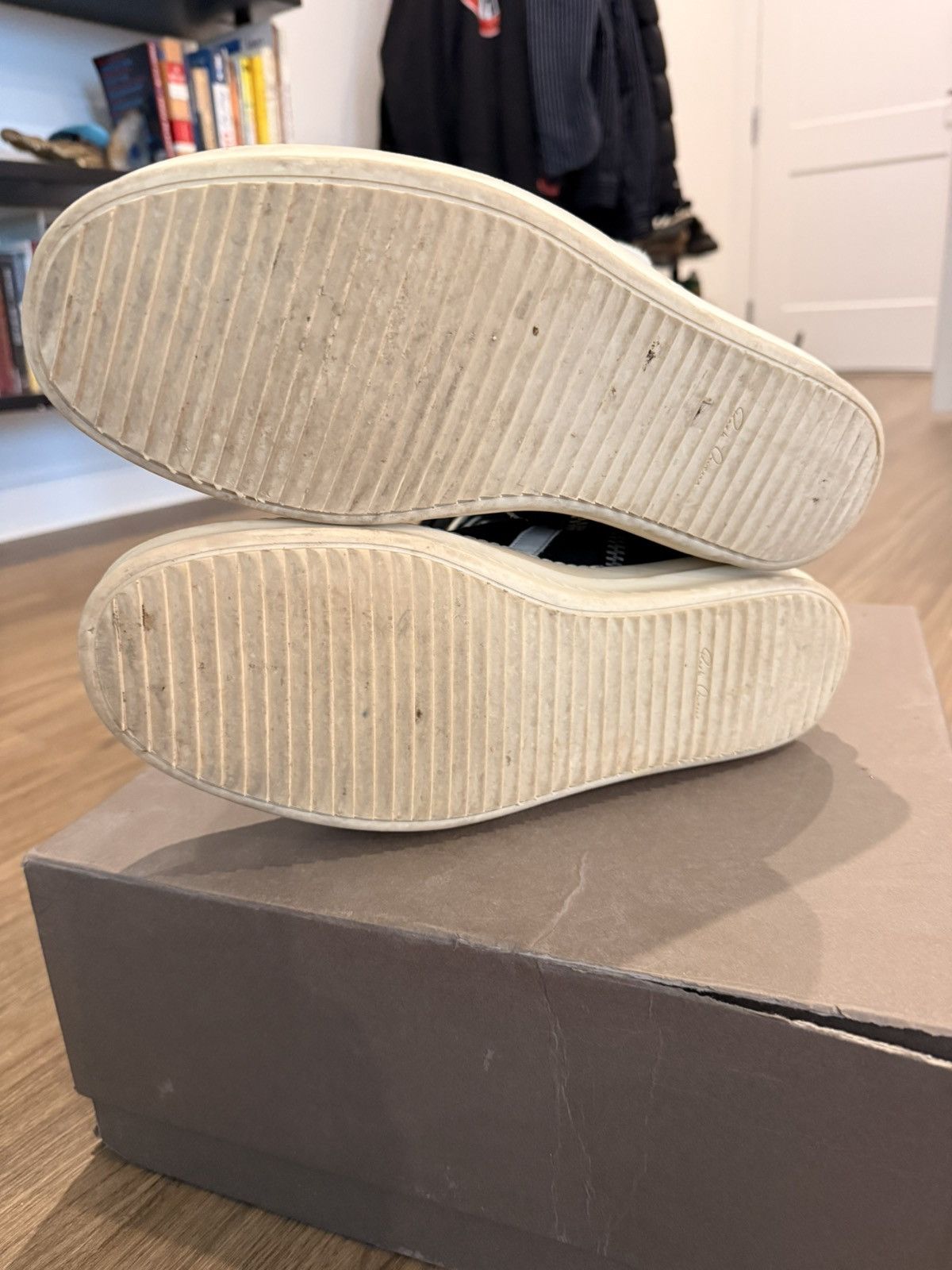 Rick Owens SS14 Blistered Leather Geobaskets Size US 13 / EU 46 - 7 Thumbnail
