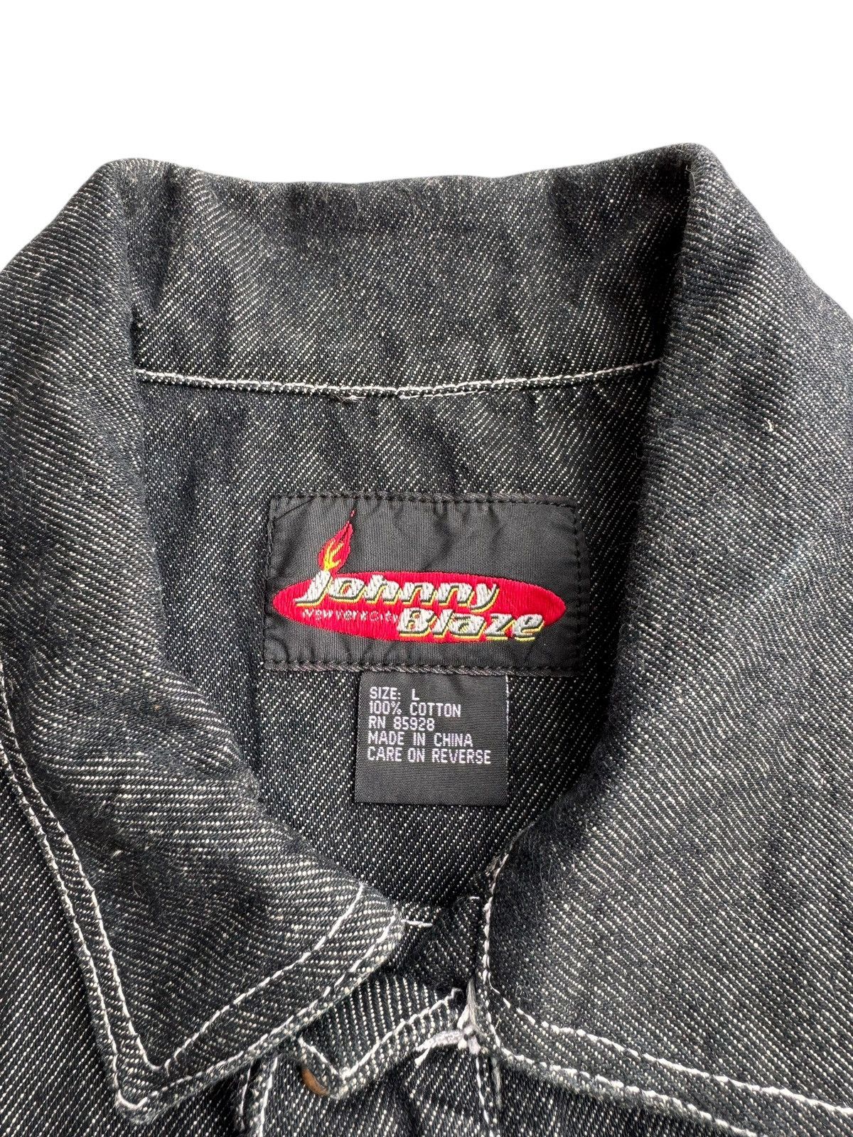 JNCO Vintage Johnny Blazer Sleeve Less Embroidery Jacket Size US L / EU 52-54 / 3 - 8 Thumbnail