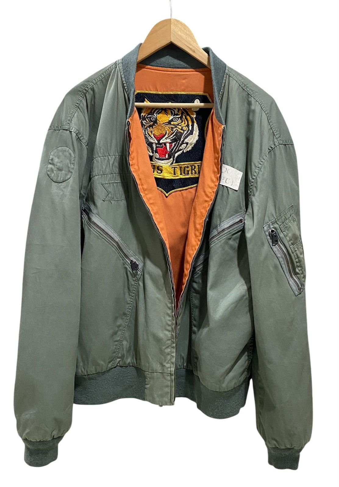 Polo Ralph Lauren Rare Polo Ralph Lauren Fortis Tigrim Reversible Ma-1 Jacket Size US XXL / EU 58 / 5 - 5 Thumbnail