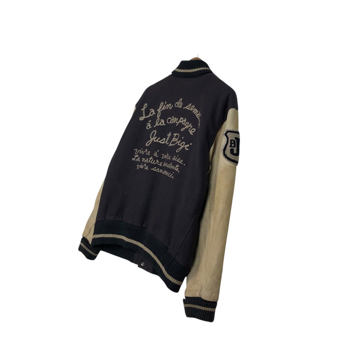 Japanese Brand 📌Vintage Varsity Bomber Jacket Mens Bigi Issey Miyake Size US M / EU 48-50 / 2 - 11 Thumbnail