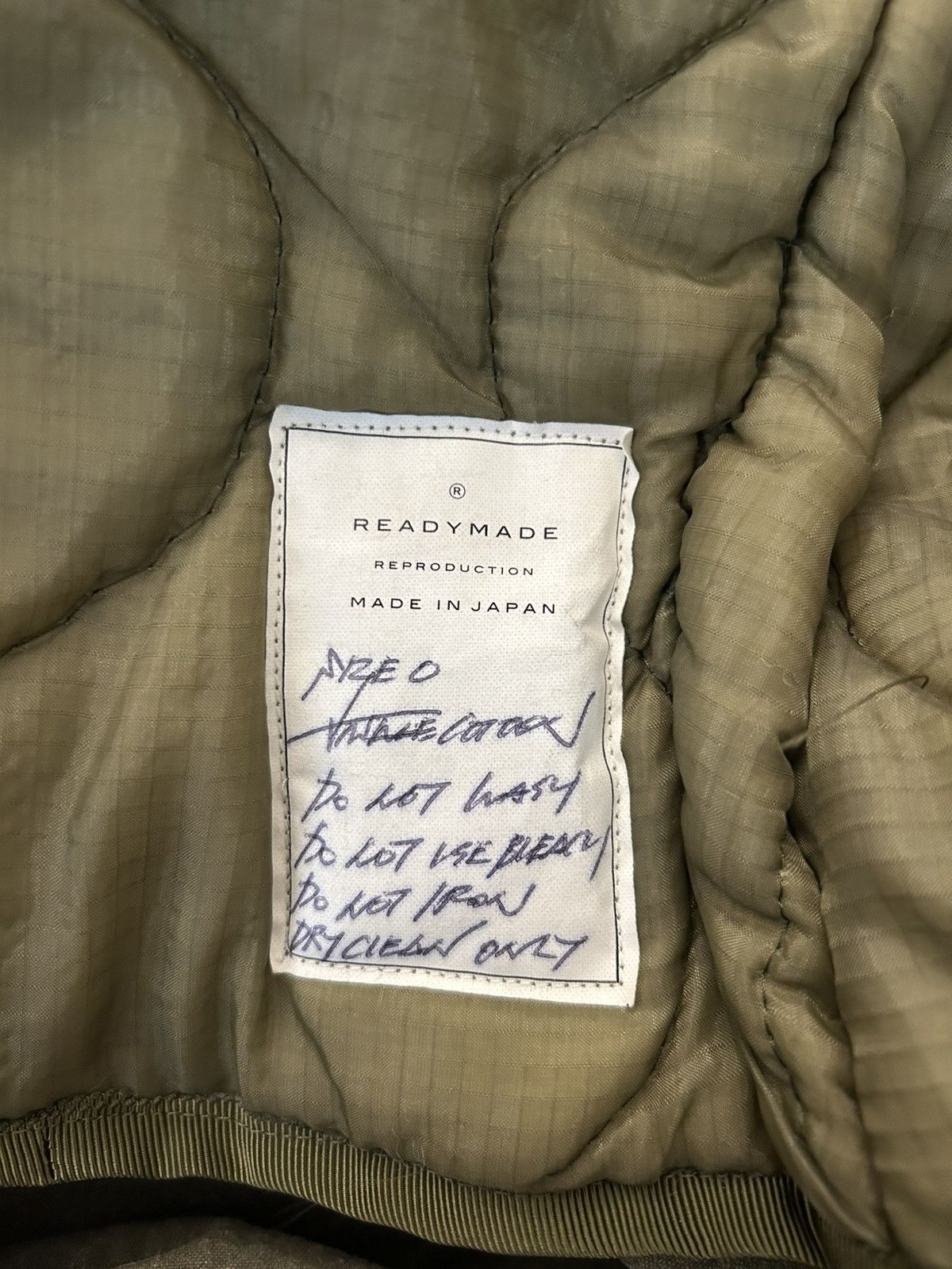 READYMADE READYMADE Reconstructed Vintage Quilted Liner Jacket Size US S / EU 44-46 / 1 - 4 Thumbnail