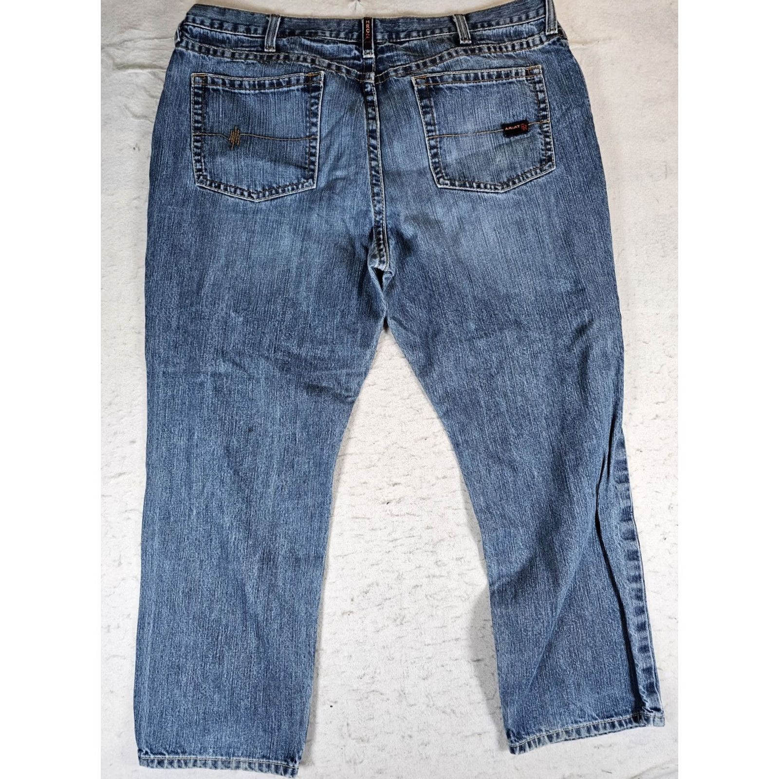 Ariat Ariat FR Fire Resistant M3 Loose Straight Blue Jeans Mens Sz 44x32 CAT2 Workwear Size US 44 / EU 60 - 4 Thumbnail