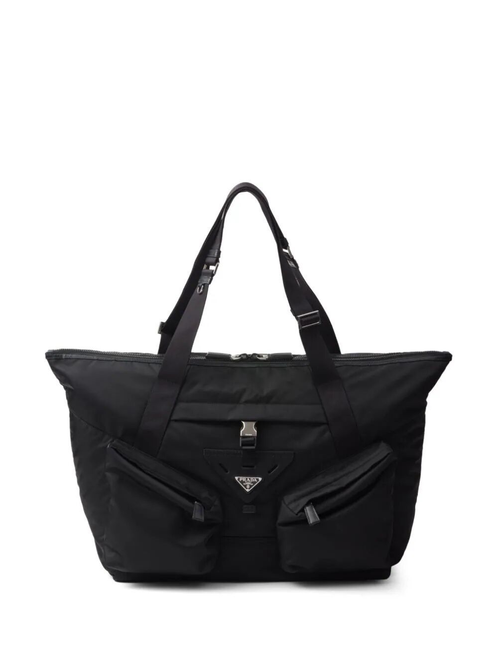 image of Prada Travel Bag in Nero, Men's